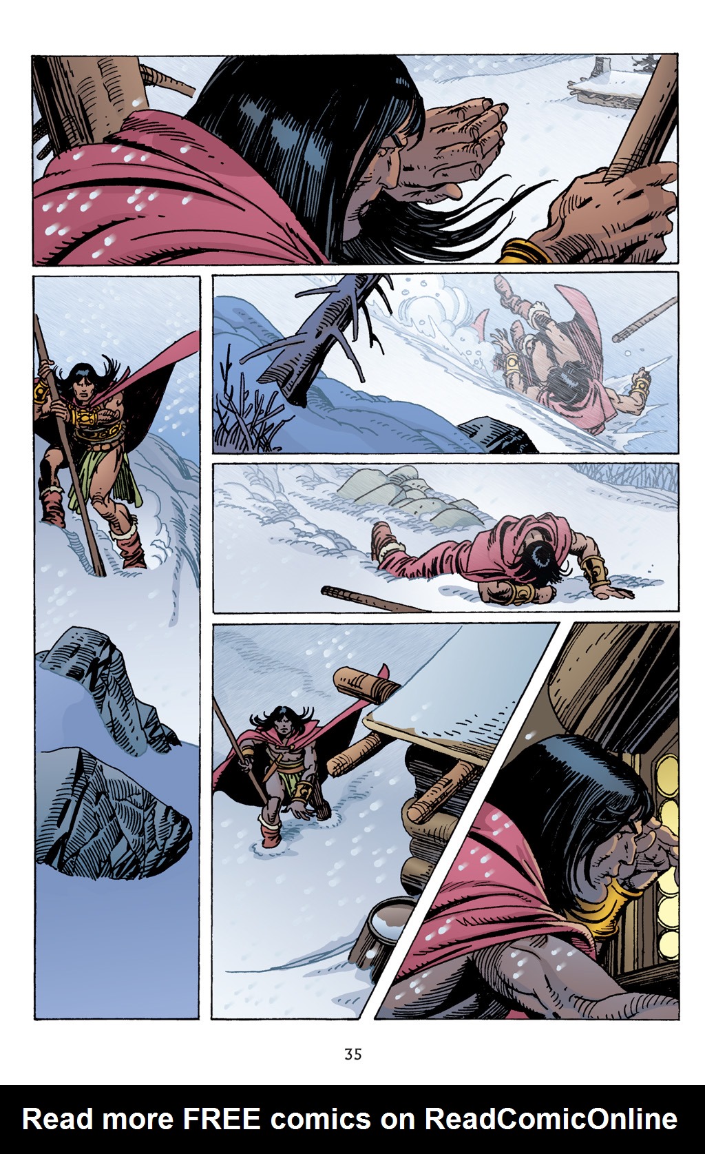 Read online The Chronicles of Conan comic -  Issue # TPB 17 (Part 1) - 35
