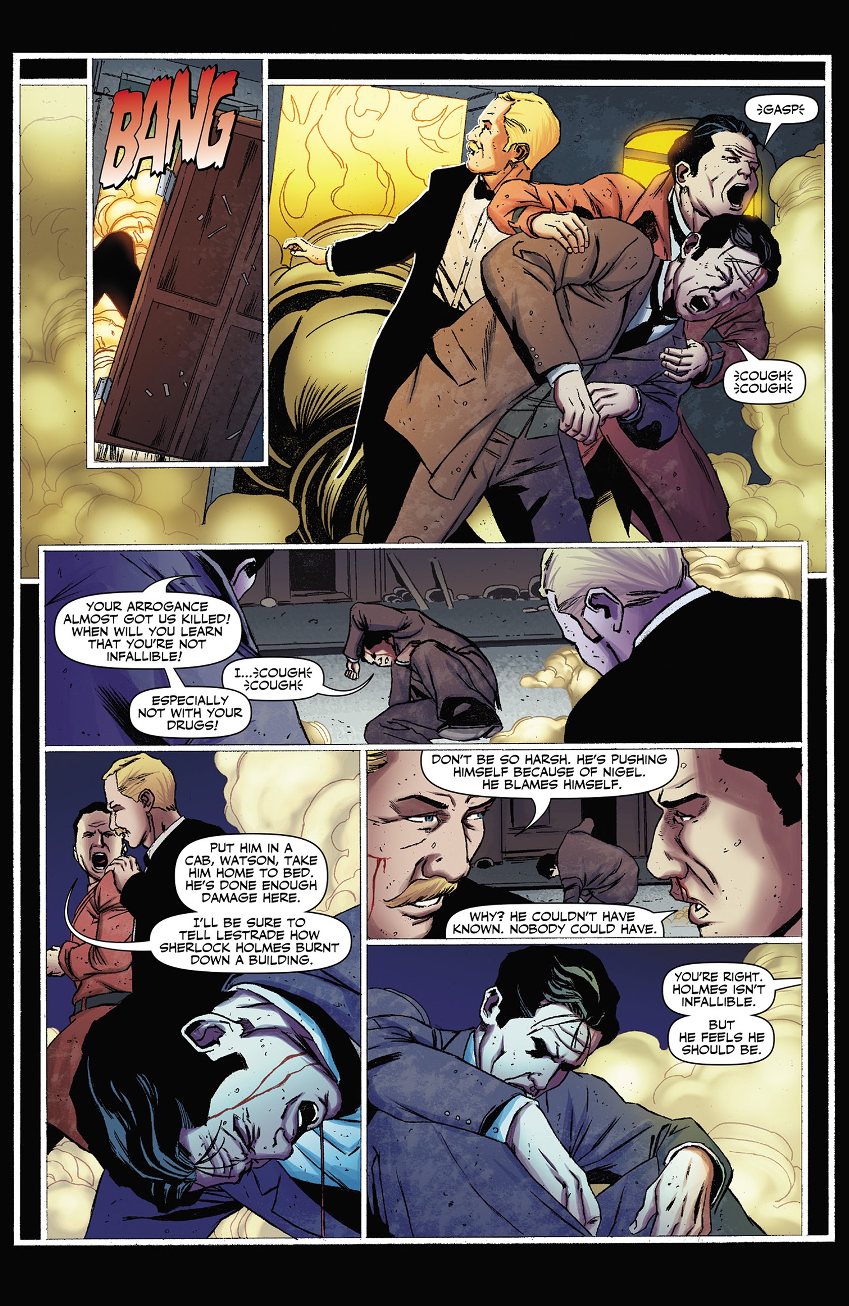 Read online Sherlock Holmes vs. Harry Houdini comic -  Issue #2 - 16