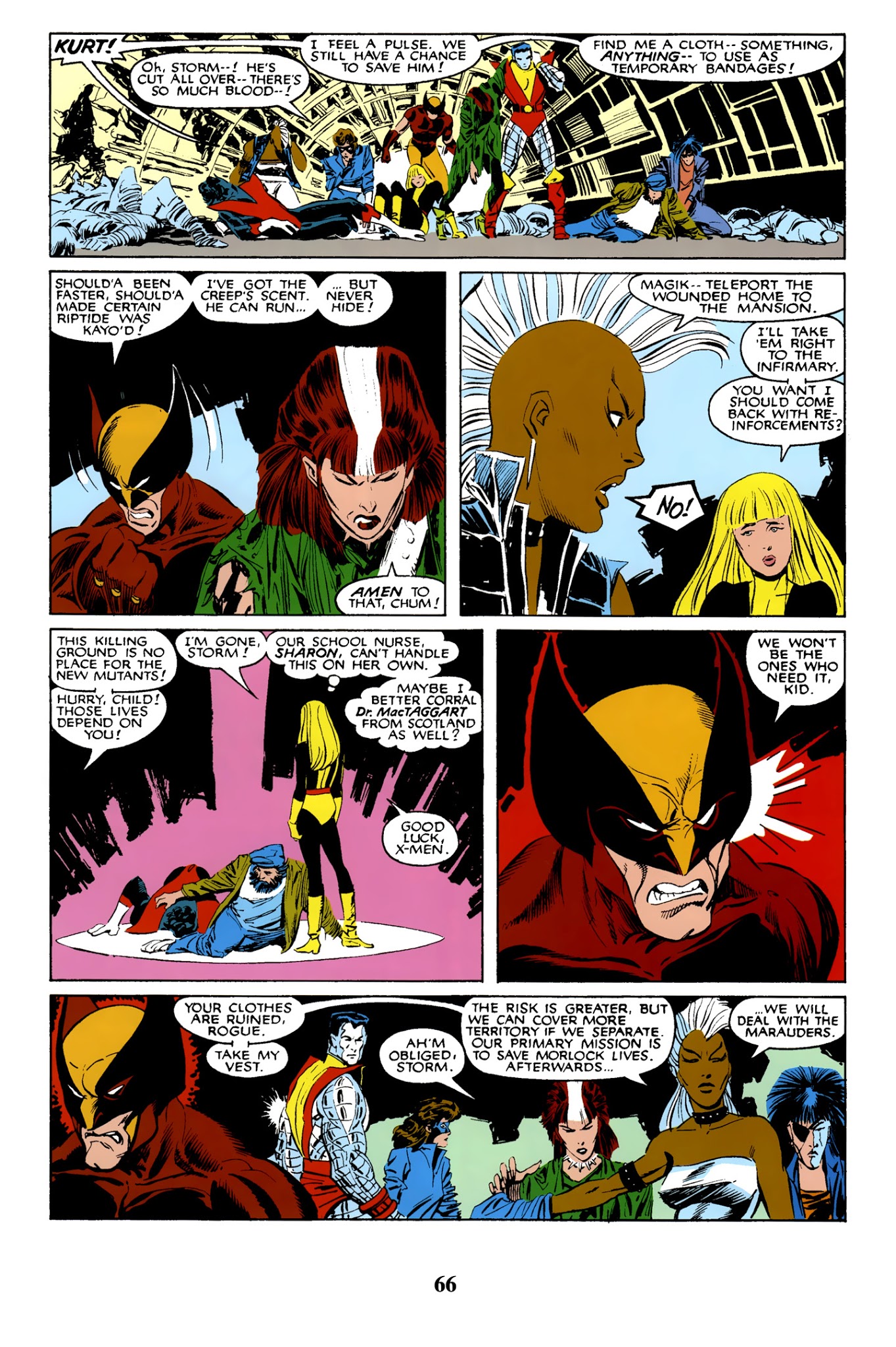 Read online X-Men: Mutant Massacre comic -  Issue # TPB - 66
