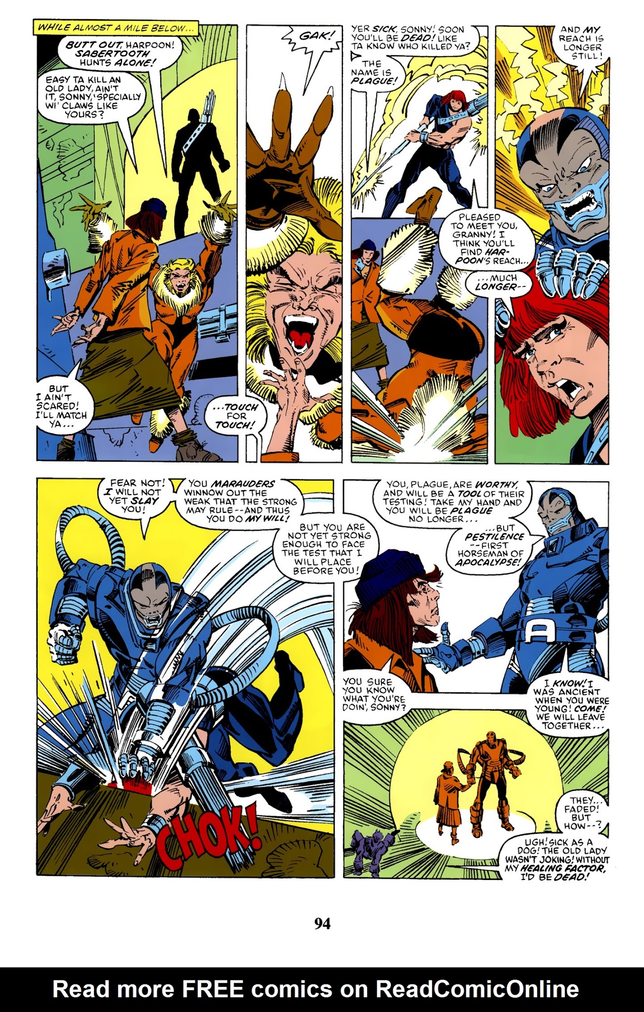 Read online X-Men: Mutant Massacre comic -  Issue # TPB - 93