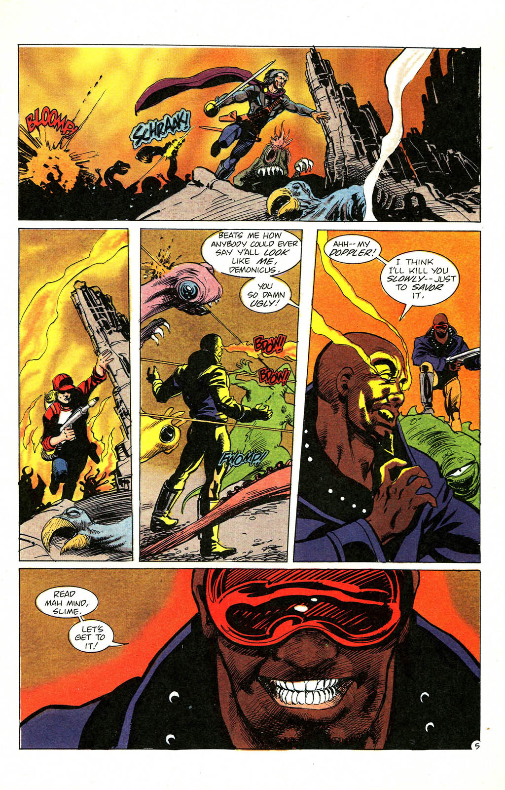 Read online Grimjack comic -  Issue #50 - 6