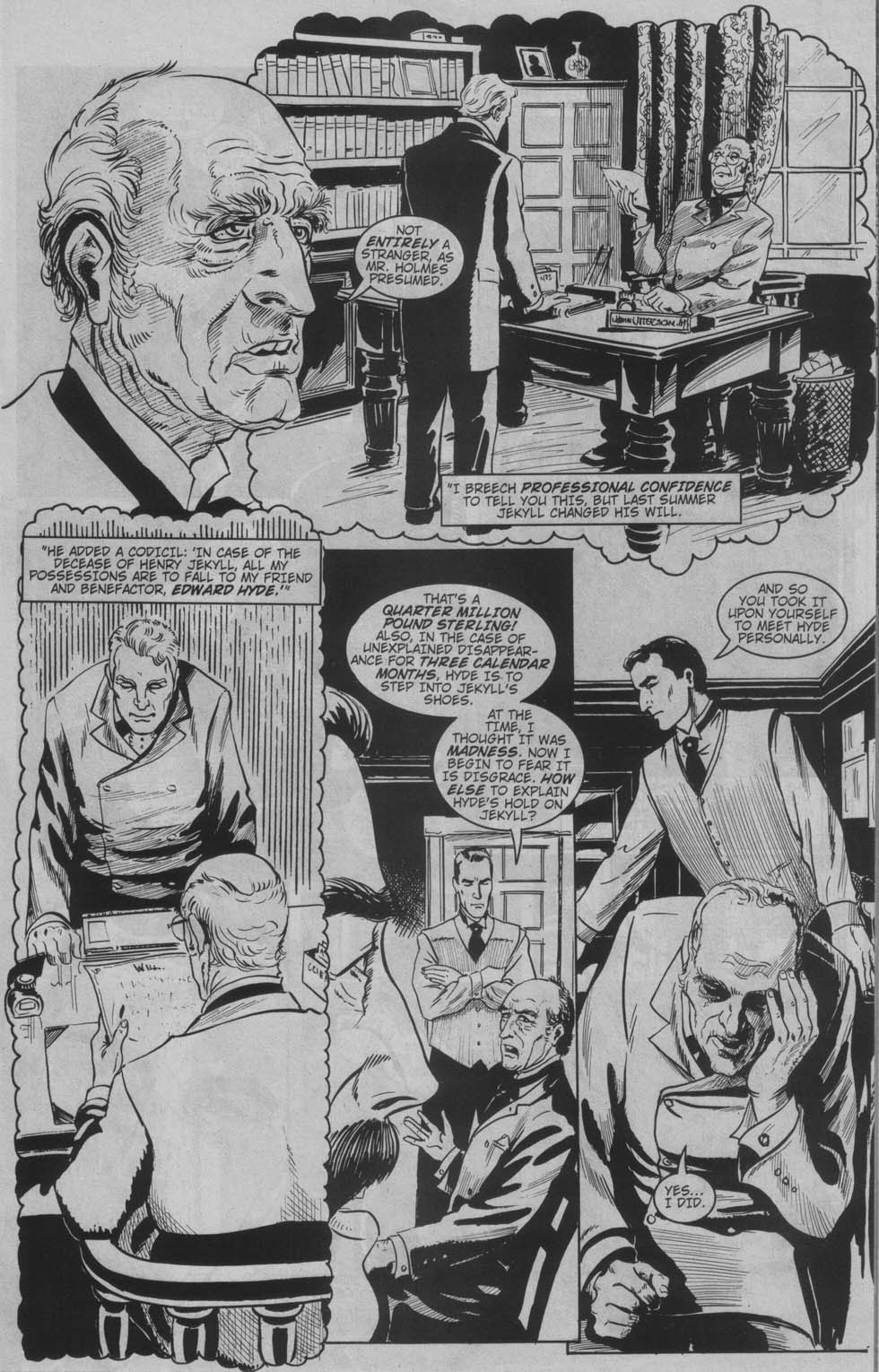 Read online Sherlock Holmes: Dr. Jekyll & Mr. Holmes comic -  Issue # Full - 15