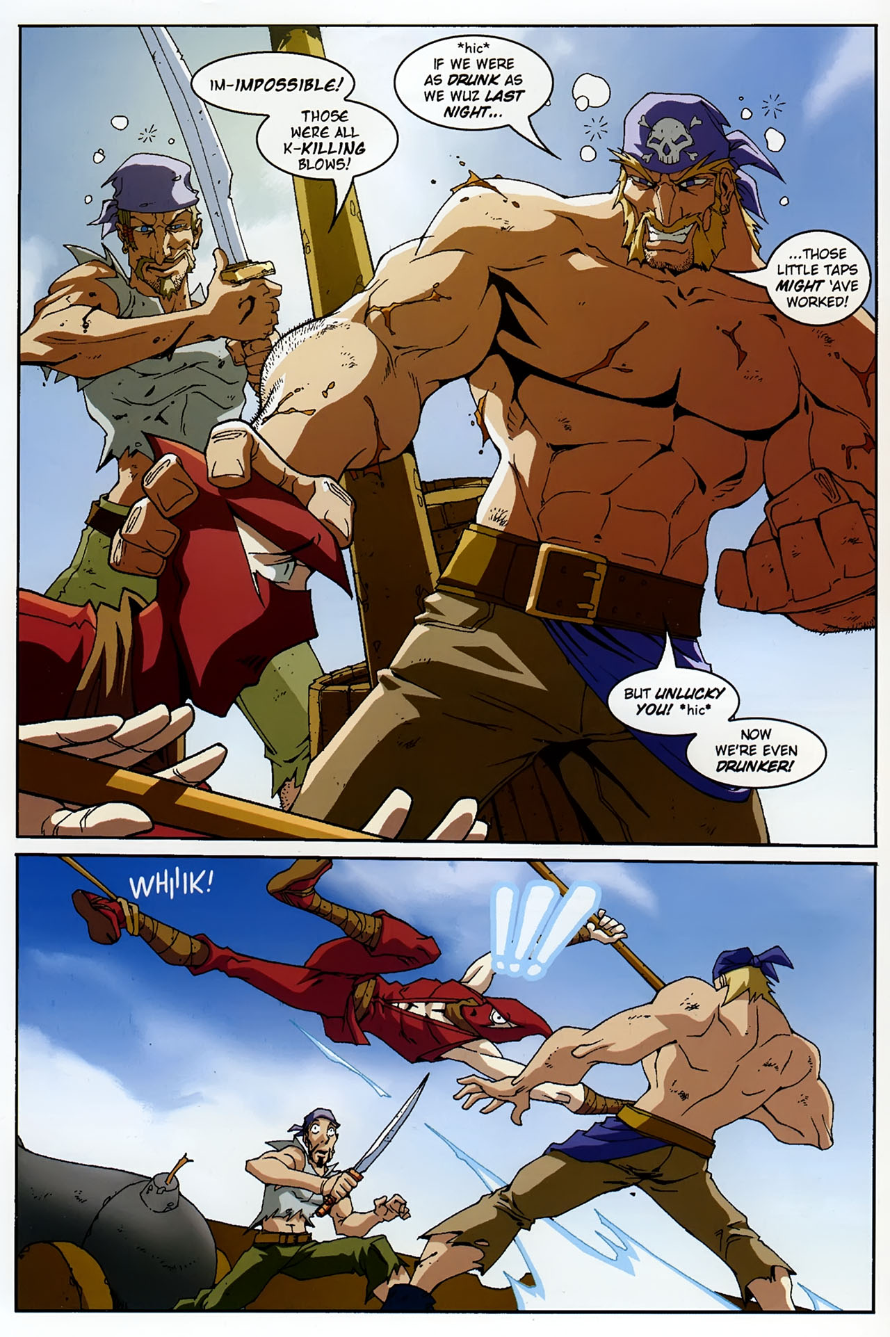 Read online Pirates vs. Ninjas II comic -  Issue #3 - 24