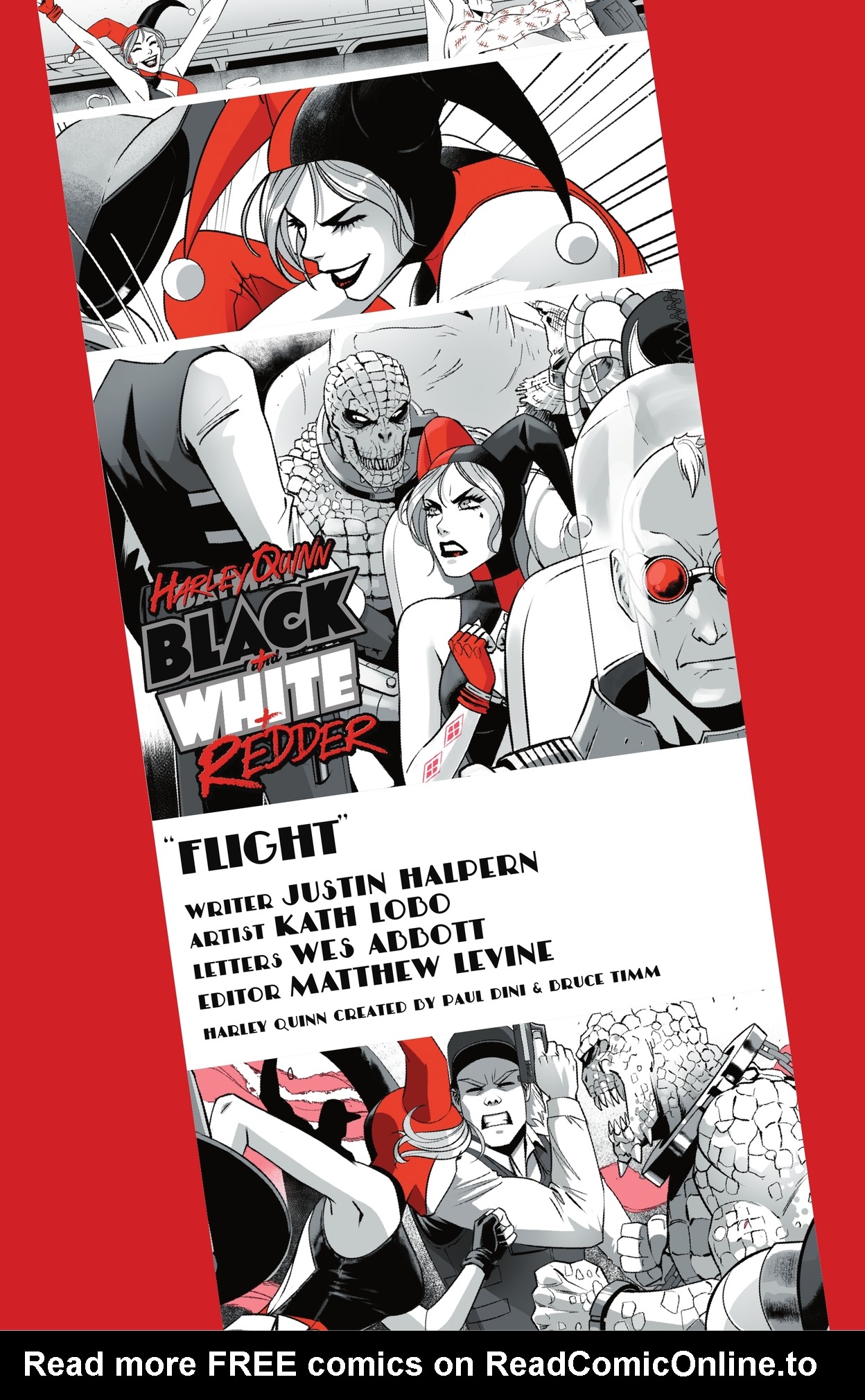 Read online Harley Quinn: Black   White   Redder comic -  Issue #5 - 16