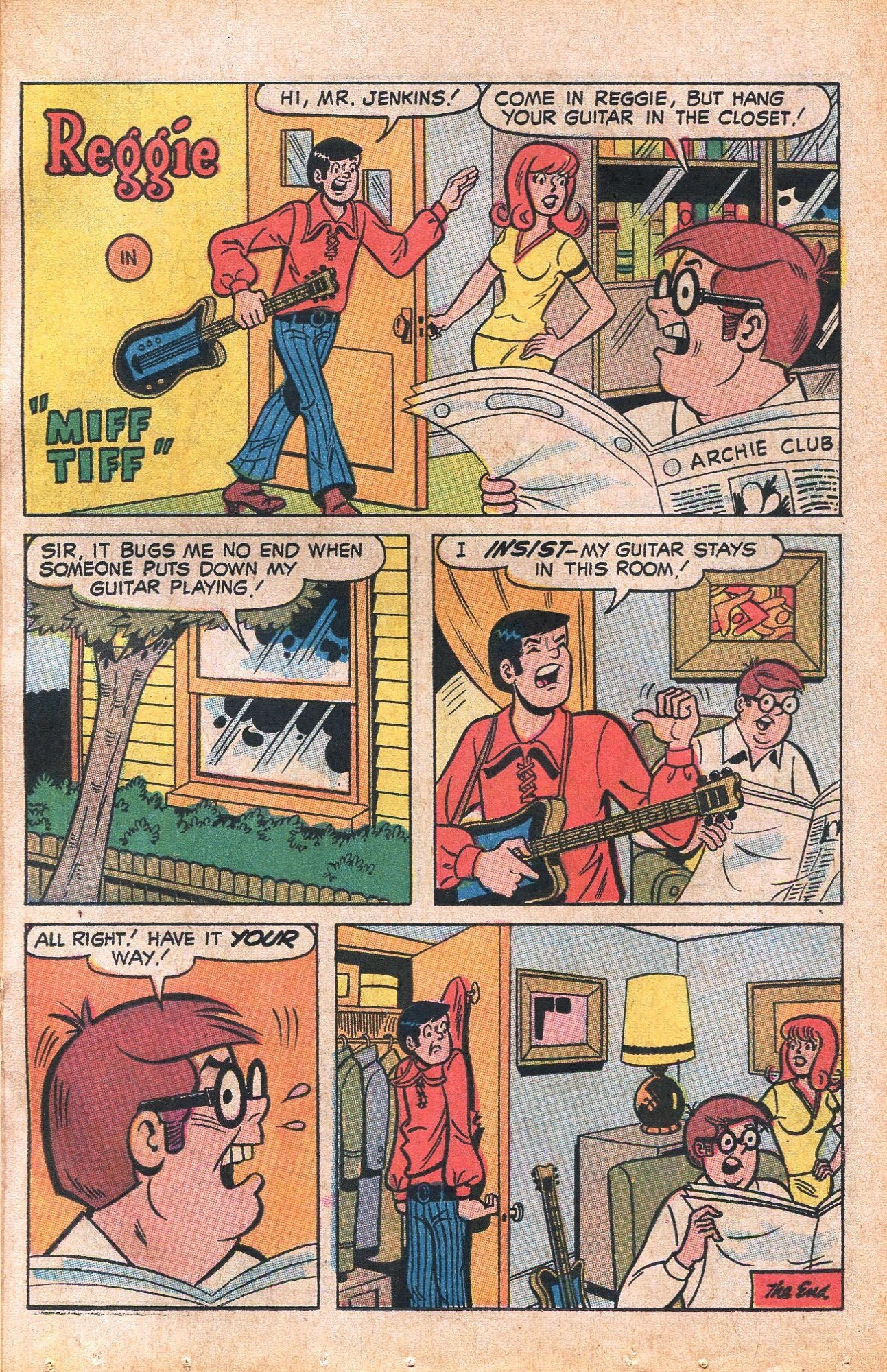 Read online Reggie's Wise Guy Jokes comic -  Issue #8 - 5