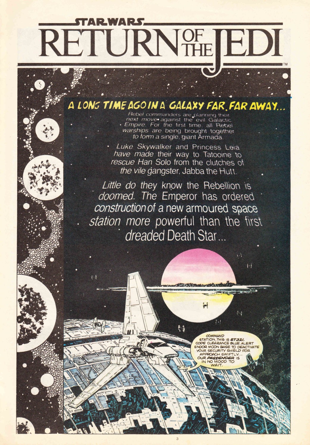 Read online Return of the Jedi comic -  Issue #1 - 3