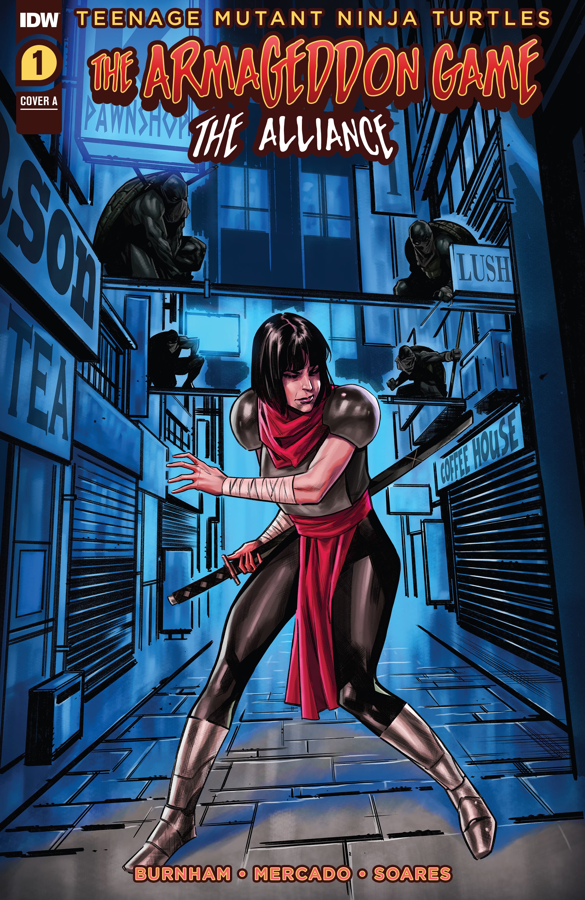 Read online Teenage Mutant Ninja Turtles: The Armageddon Game - The Alliance comic -  Issue #1 - 1