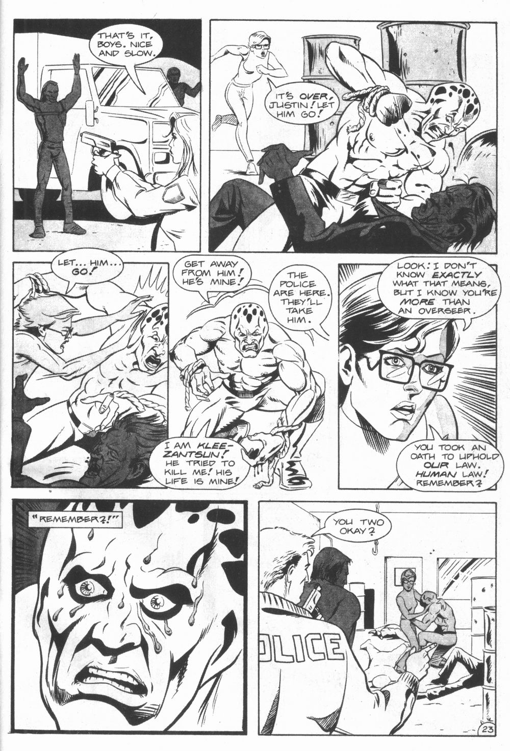 Read online Alien Nation: The Spartans comic -  Issue #4 - 25