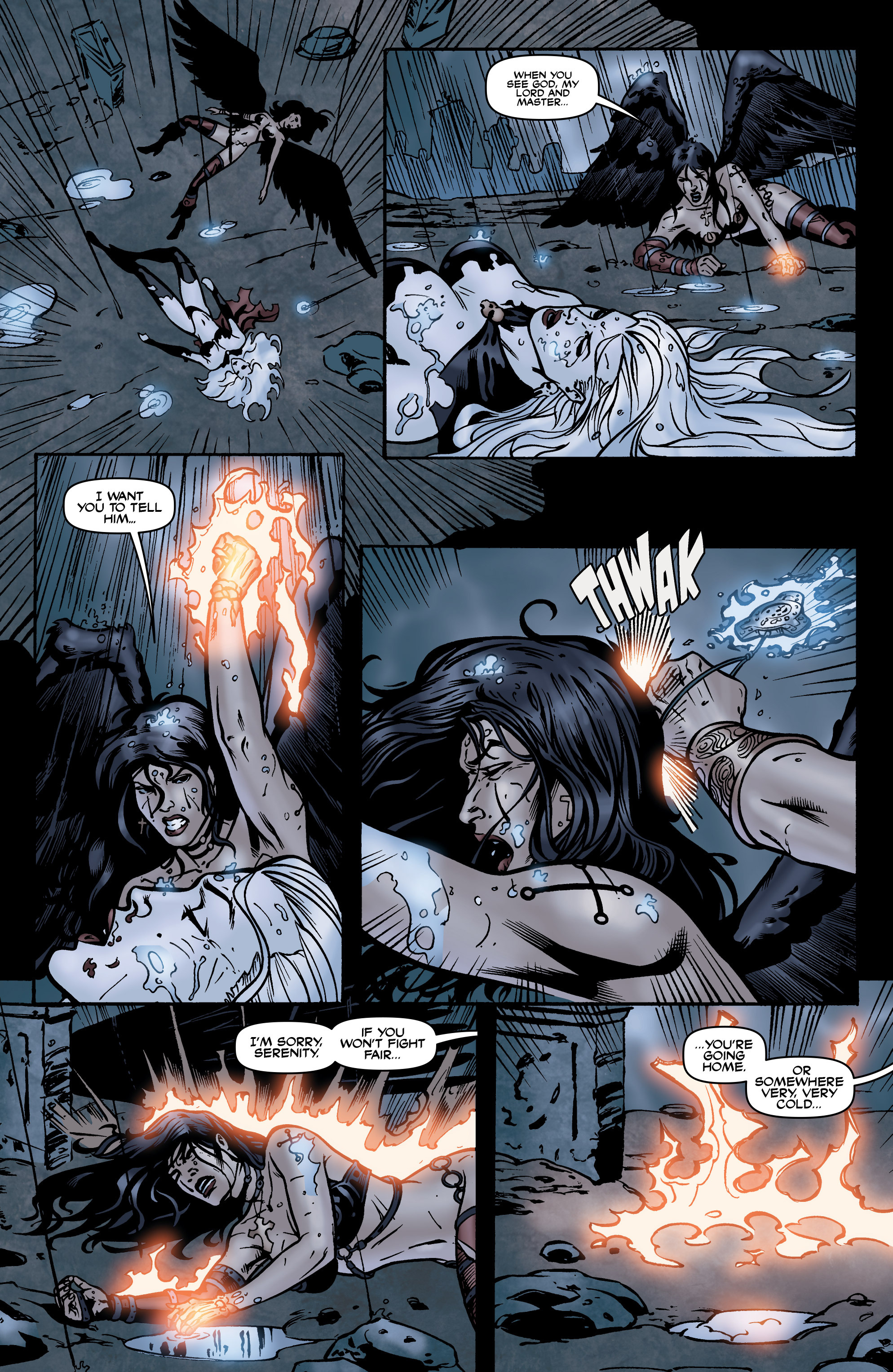 Read online Lady Death Origins comic -  Issue #17 - 16