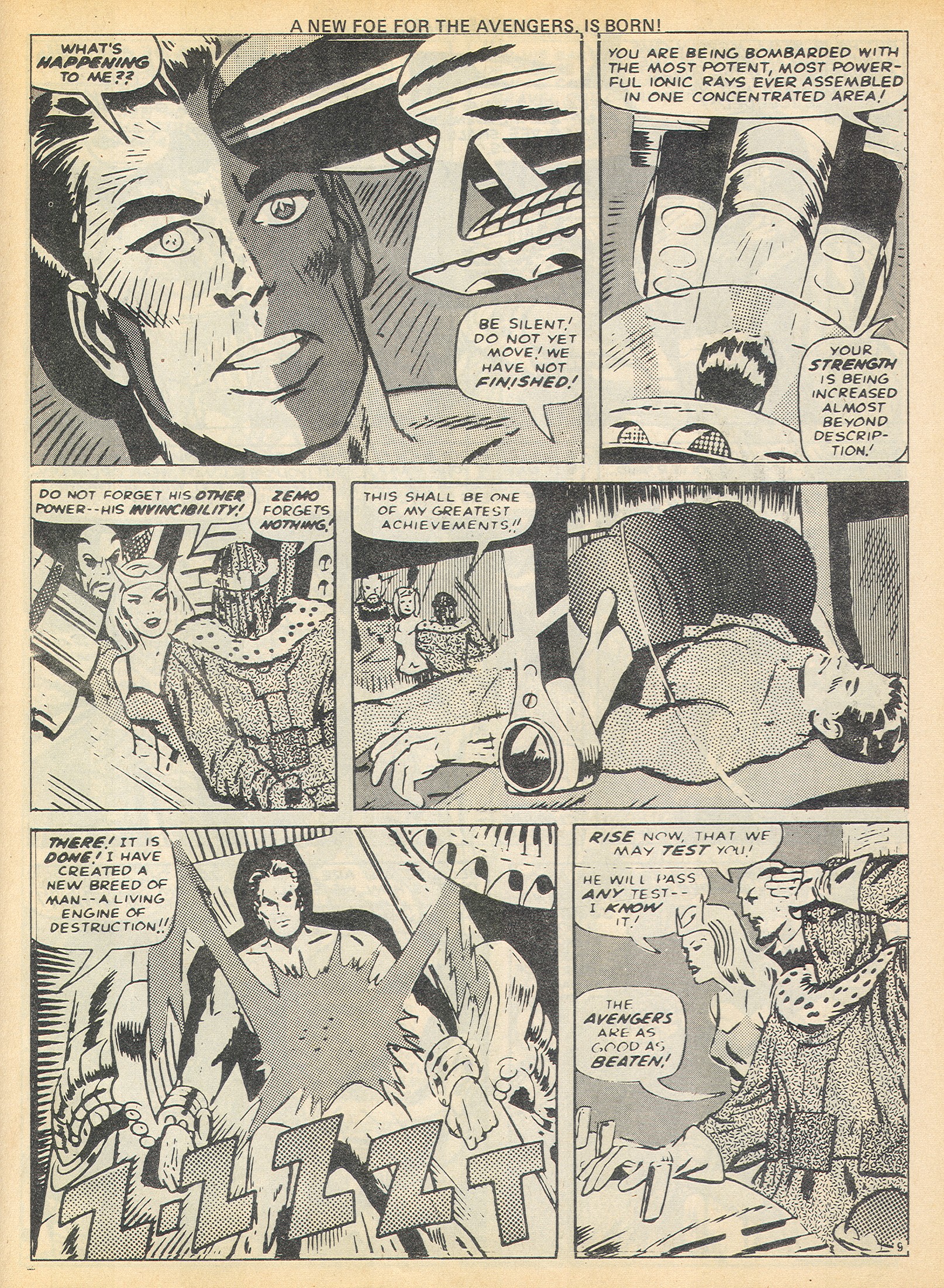 Read online The Avengers (1973) comic -  Issue #6 - 9