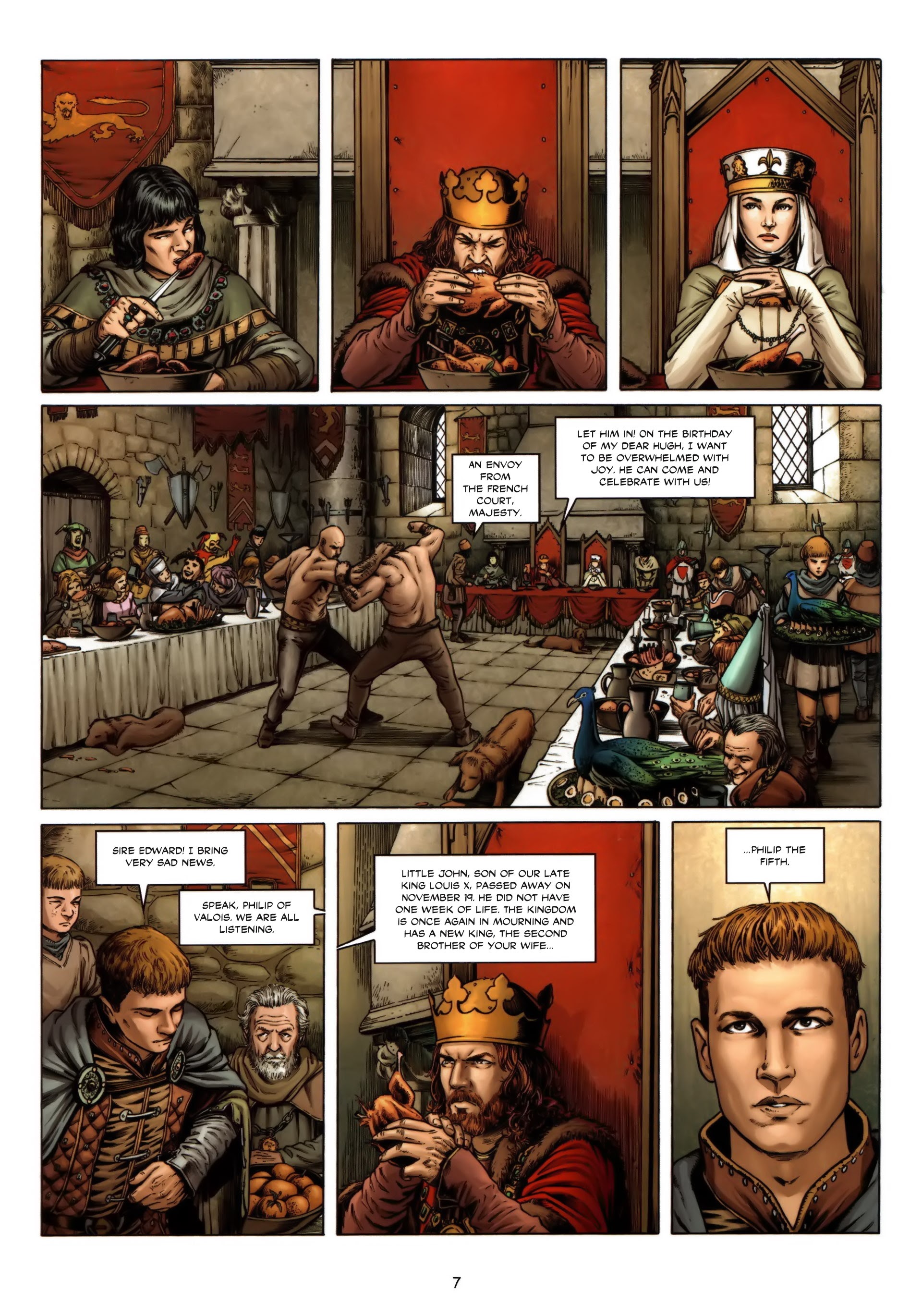 Read online Isabella: She-Wolf of France comic -  Issue #2 - 8
