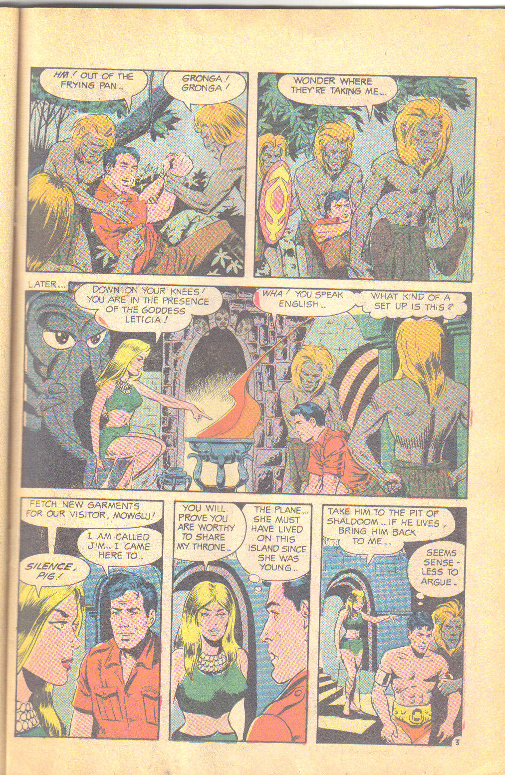 Read online Jungle Jim (1969) comic -  Issue #22 - 16