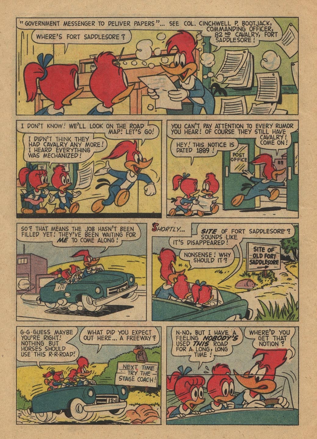 Read online Walter Lantz Woody Woodpecker (1952) comic -  Issue #55 - 4