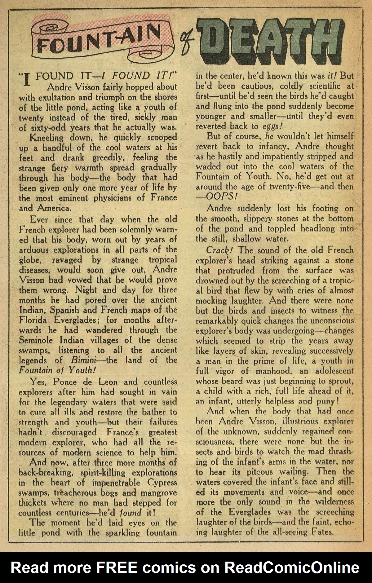 Read online Adventures Into The Unknown comic -  Issue #12 - 28