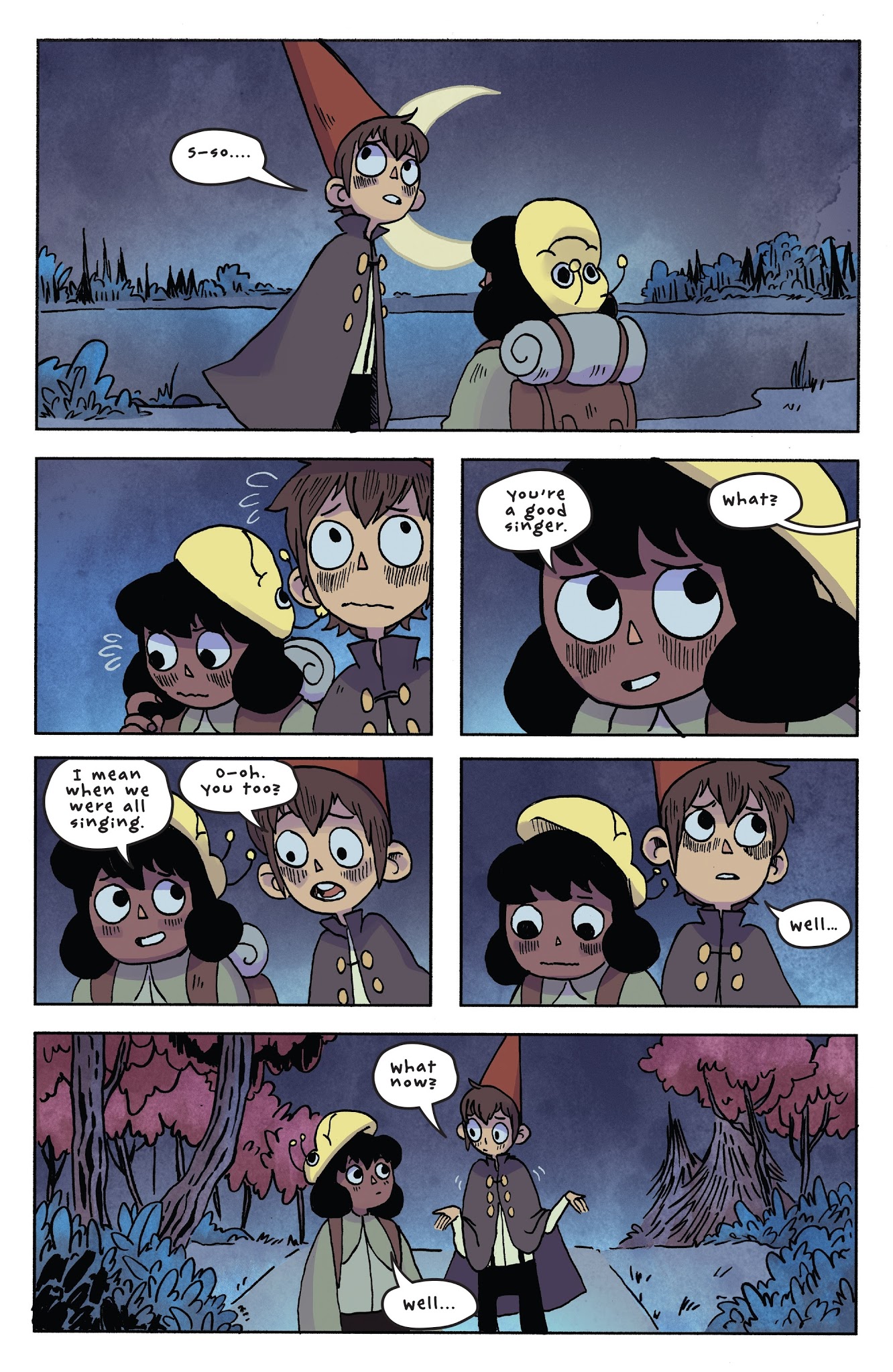 Read online Over the Garden Wall (2016) comic -  Issue #16 - 22