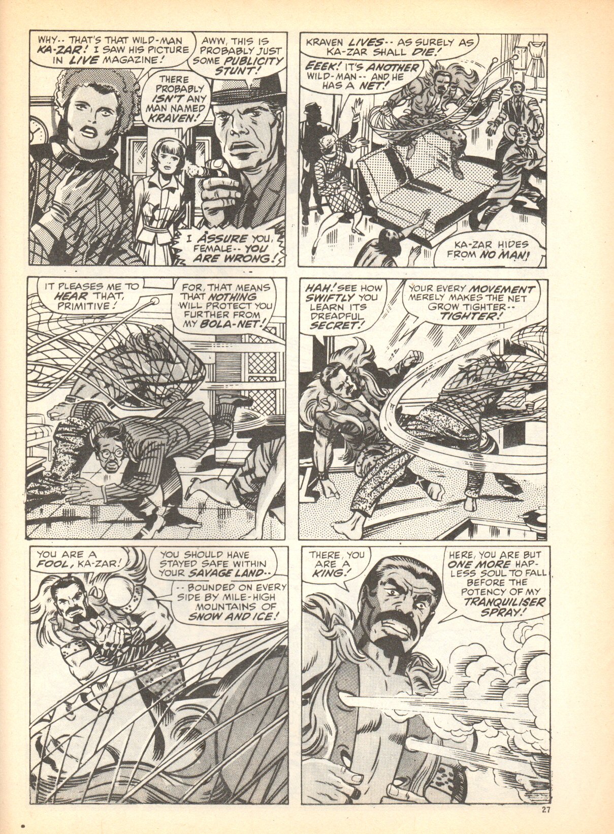 Read online Planet of the Apes (1974) comic -  Issue #3 - 27