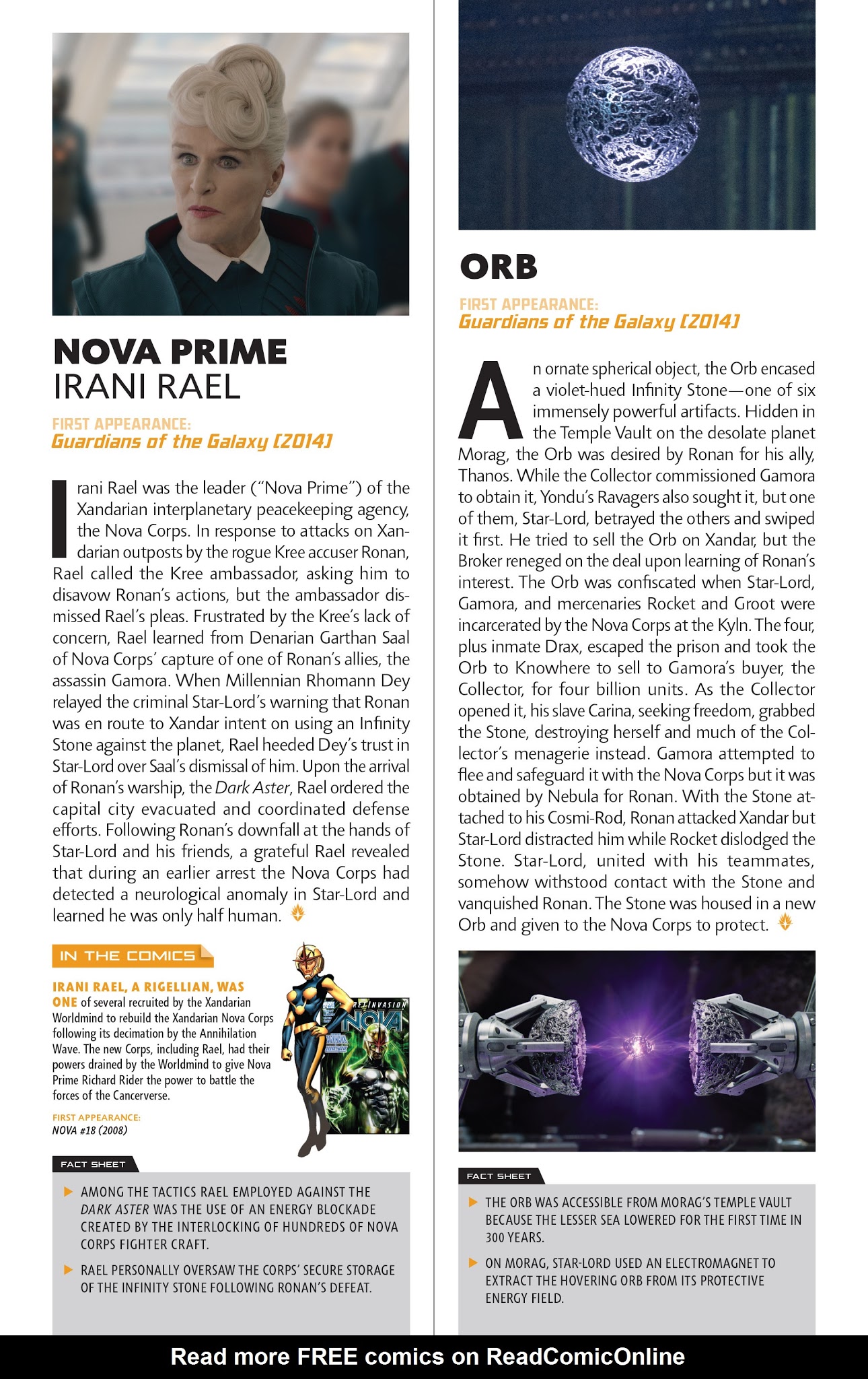 Read online Guidebook to the Marvel Cinematic Universe - Marvel's Guardians of the Galaxy comic -  Issue # Full - 22