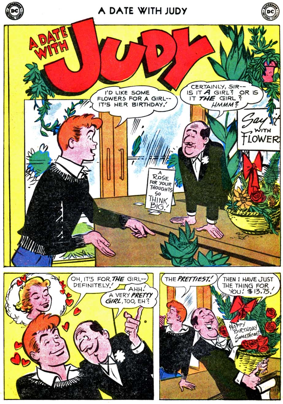 Read online A Date with Judy comic -  Issue #76 - 28