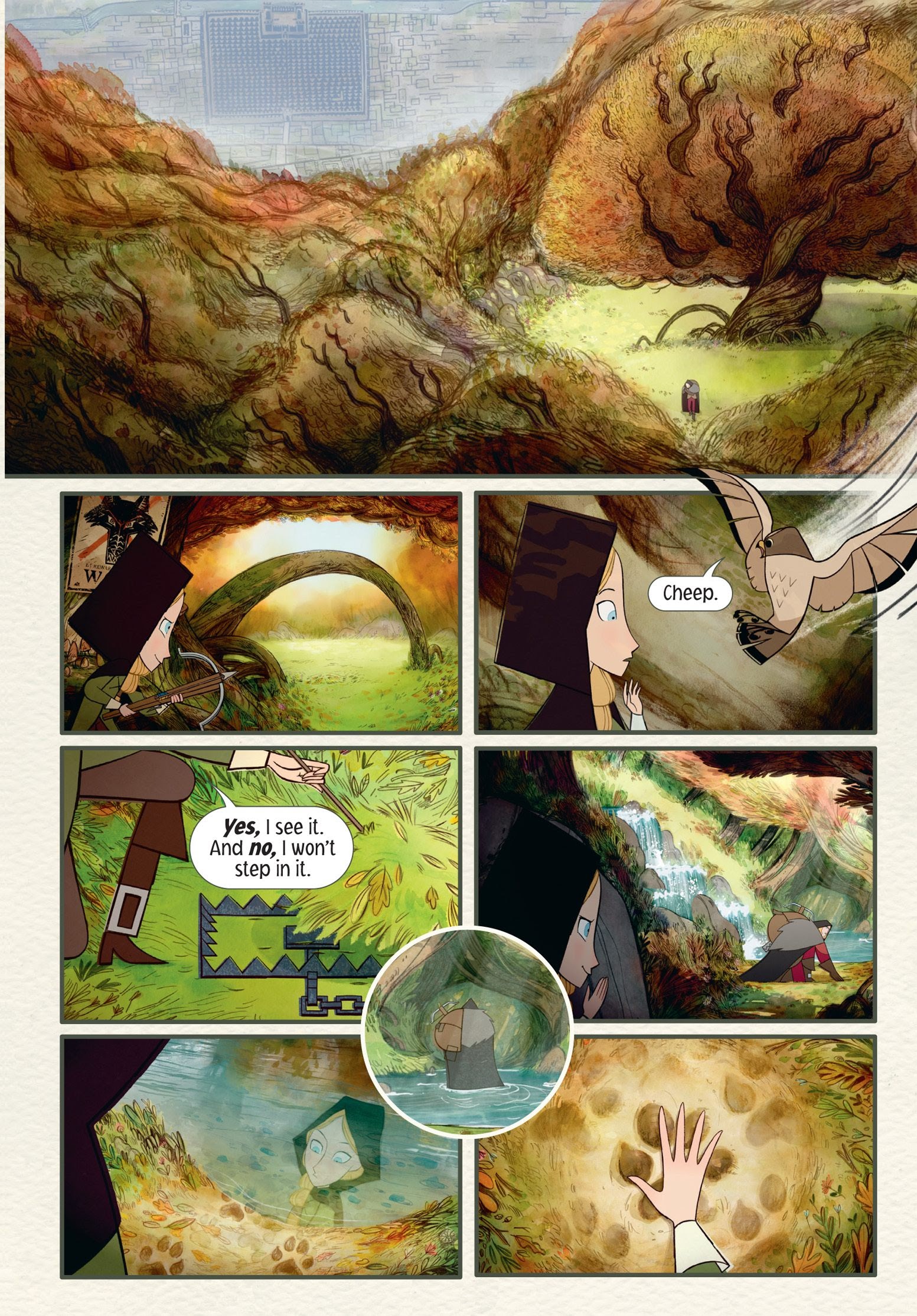 Read online Wolfwalkers: The Graphic Novel comic -  Issue # TPB (Part 1) - 50