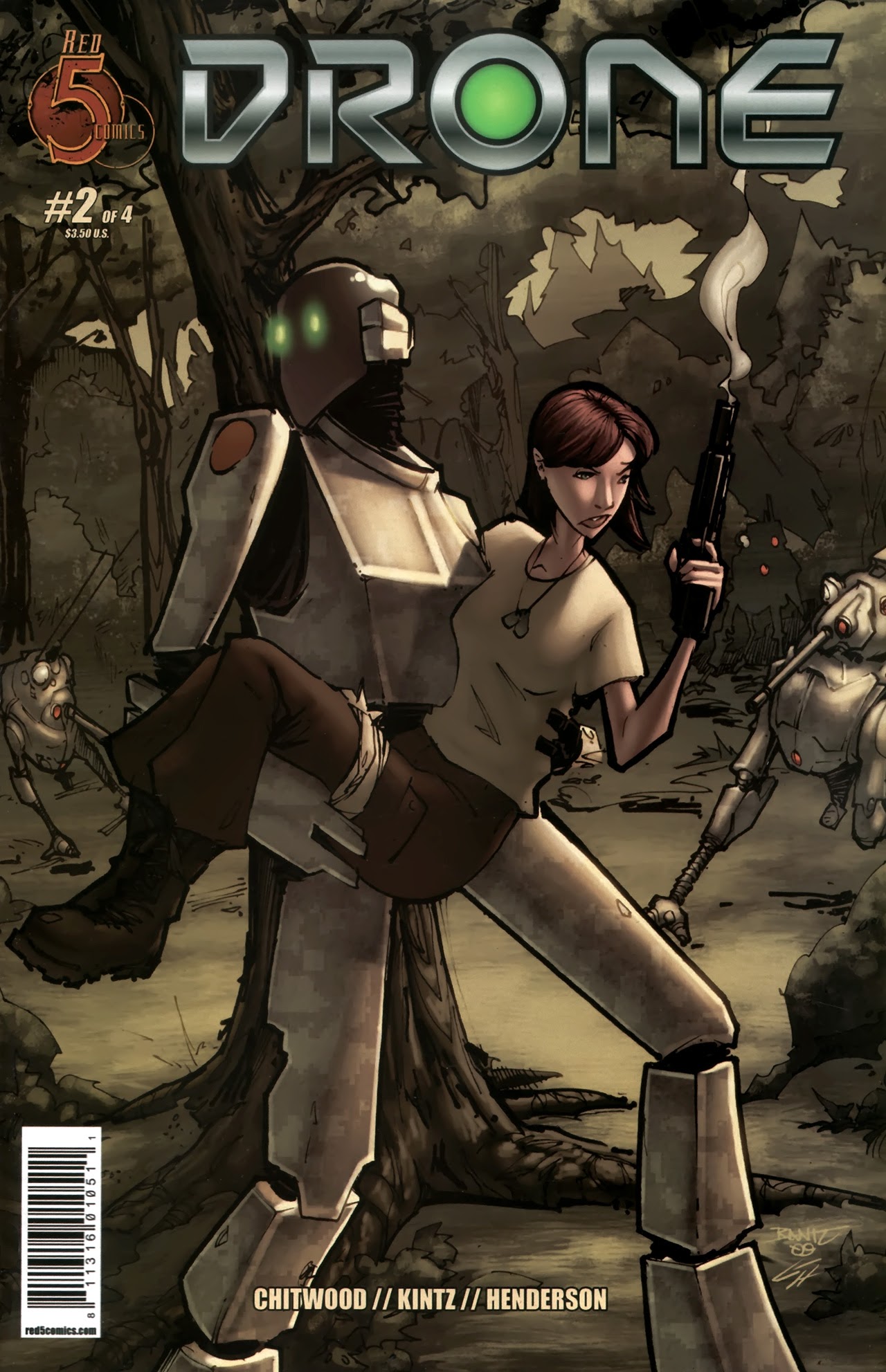 Read online Drone comic -  Issue #2 - 1