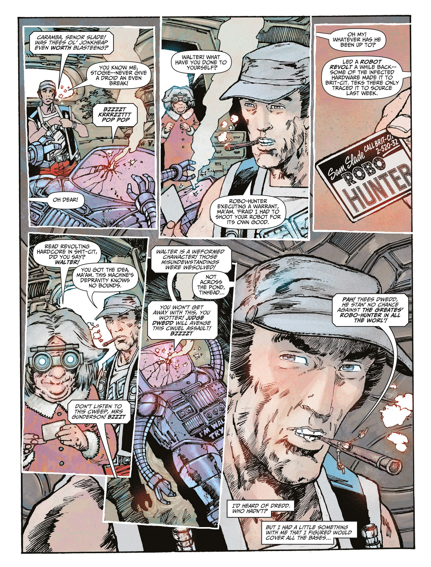 Read online 2000 AD comic -  Issue #2351 - 26