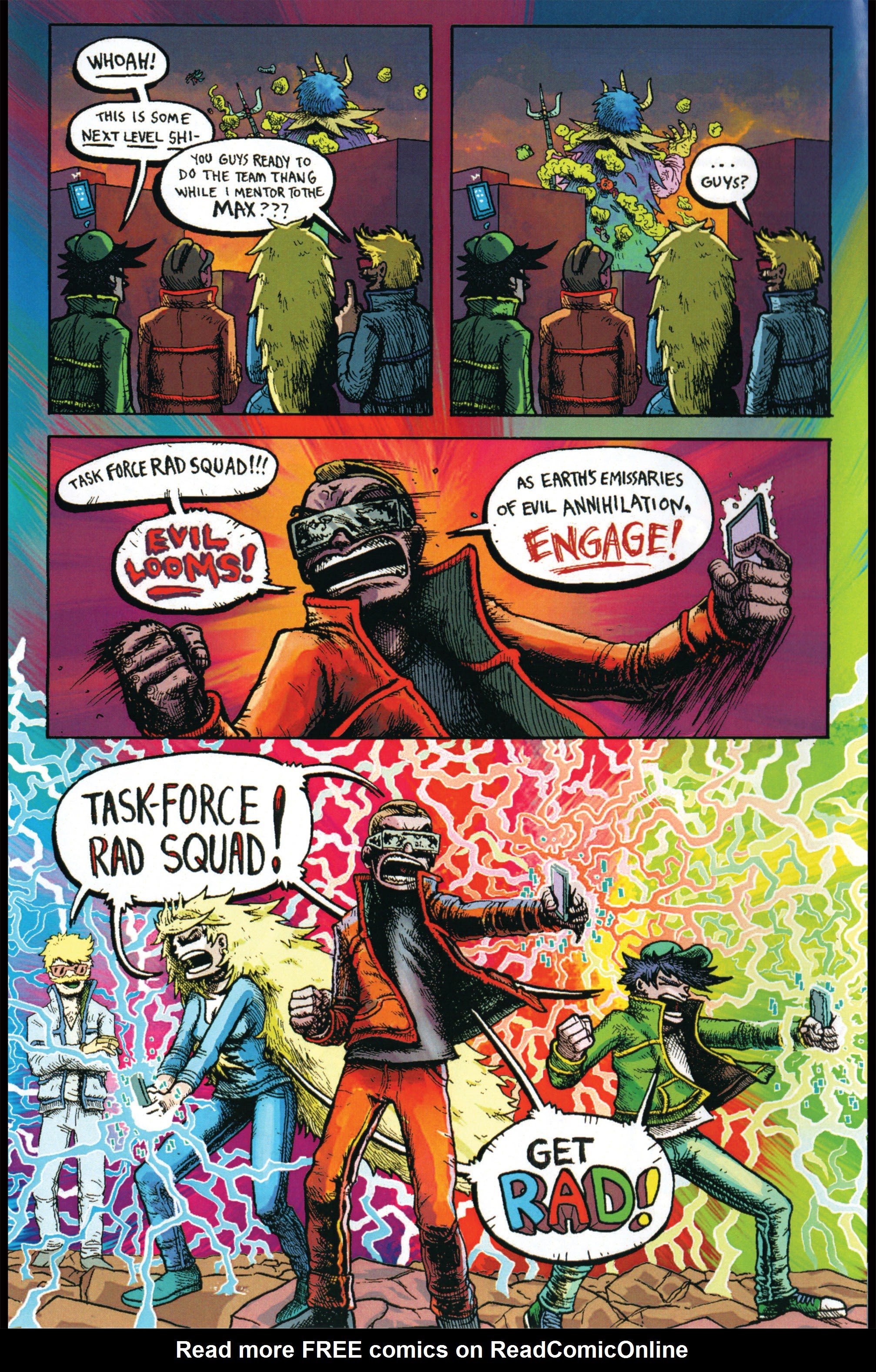 Read online Task Force Rad Squad comic -  Issue #1 - 22