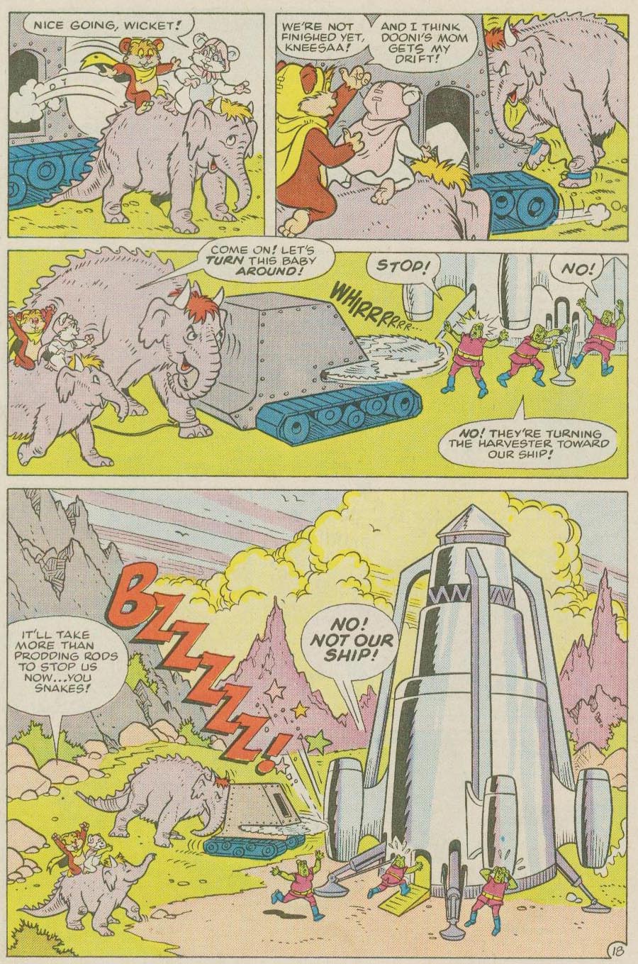Read online Ewoks (1987) comic -  Issue #5 - 20