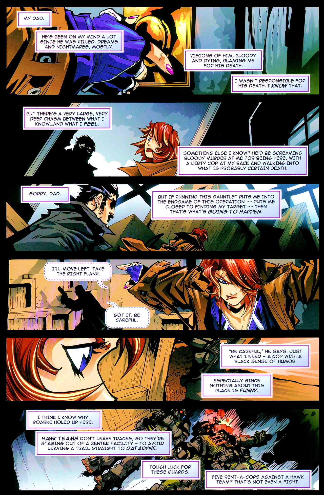 Read online Perfect Dark: Janus Tears comic -  Issue #4 - 9