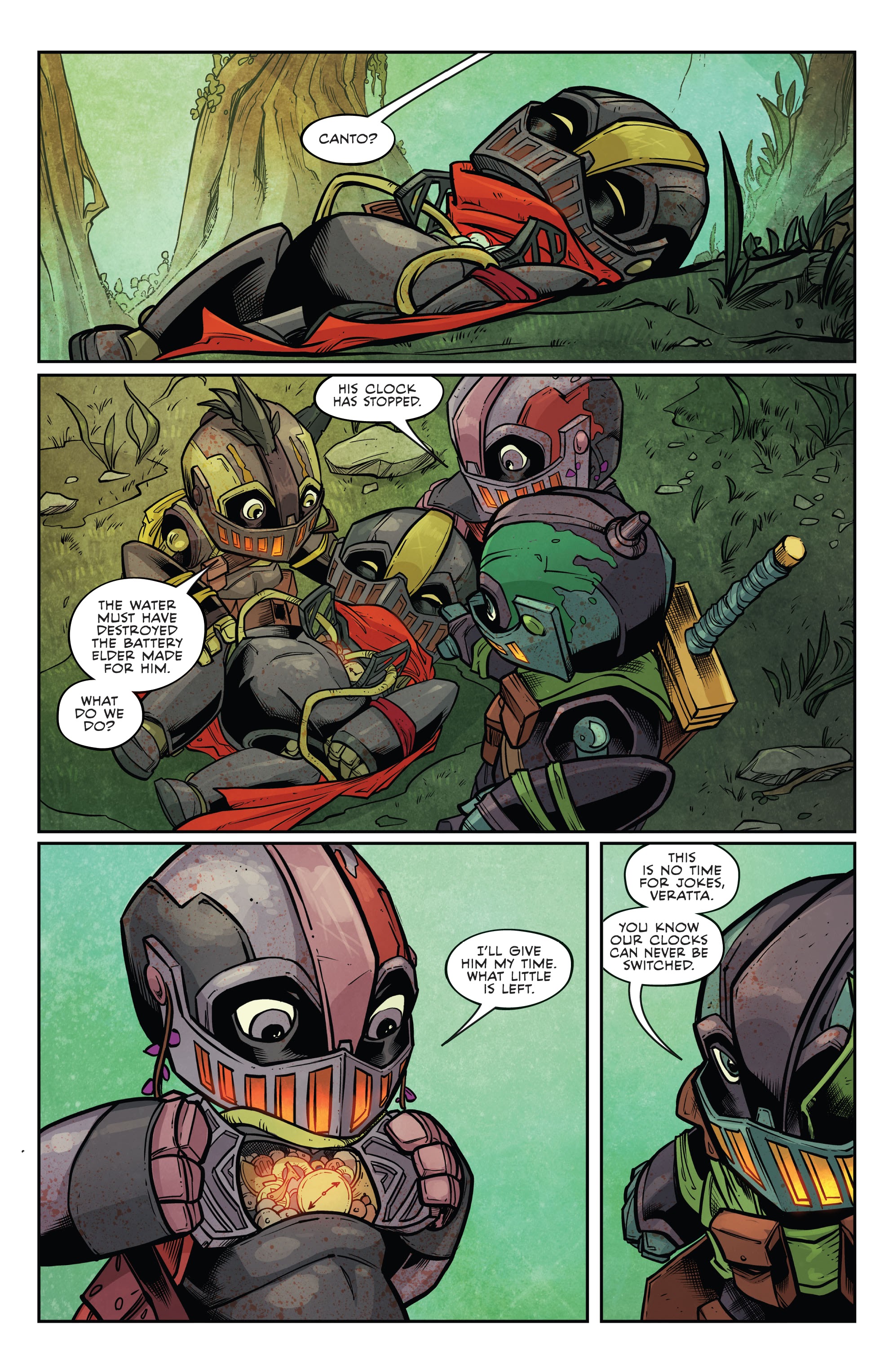 Read online Canto II: The Hollow Men comic -  Issue #3 - 6