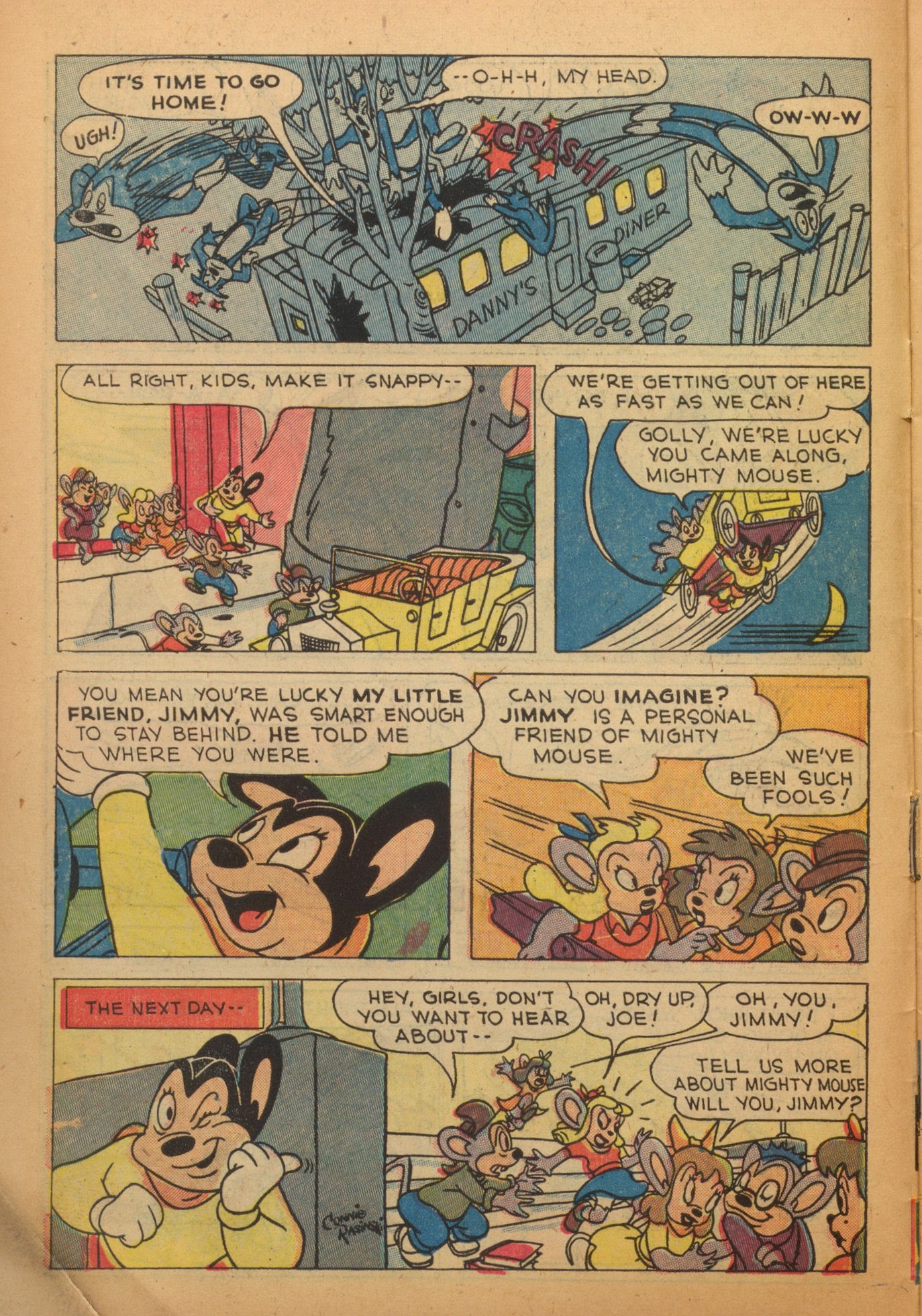 Read online Paul Terry's Mighty Mouse Comics comic -  Issue #6 - 14