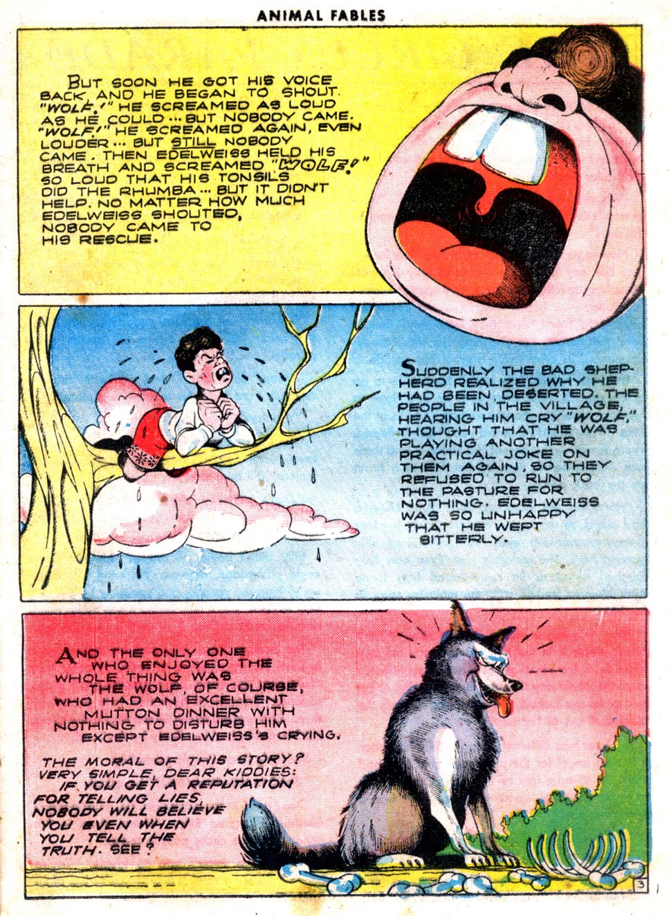 Read online Animal Fables comic -  Issue #6 - 23