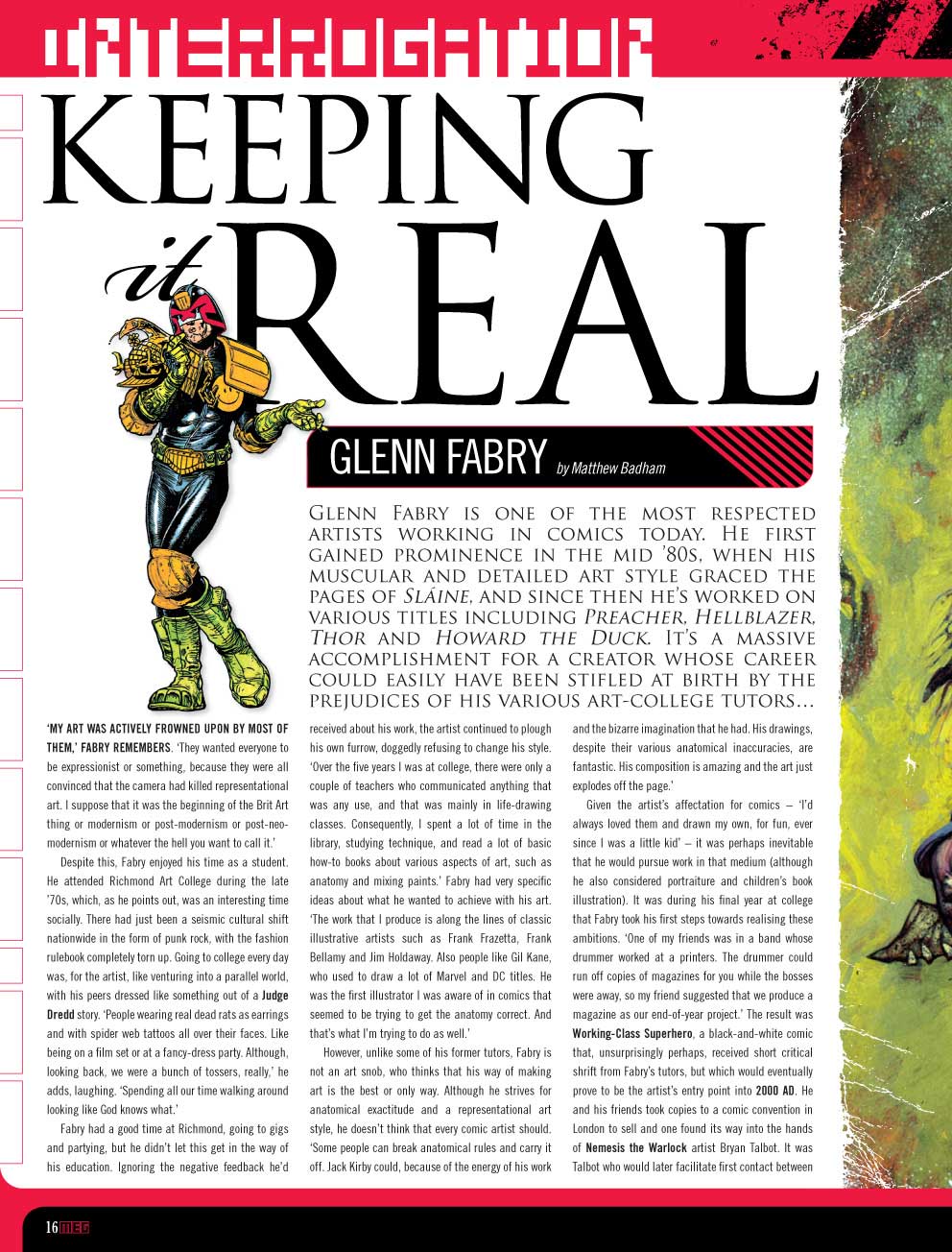 Read online Judge Dredd Megazine (Vol. 5) comic -  Issue #287 - 16
