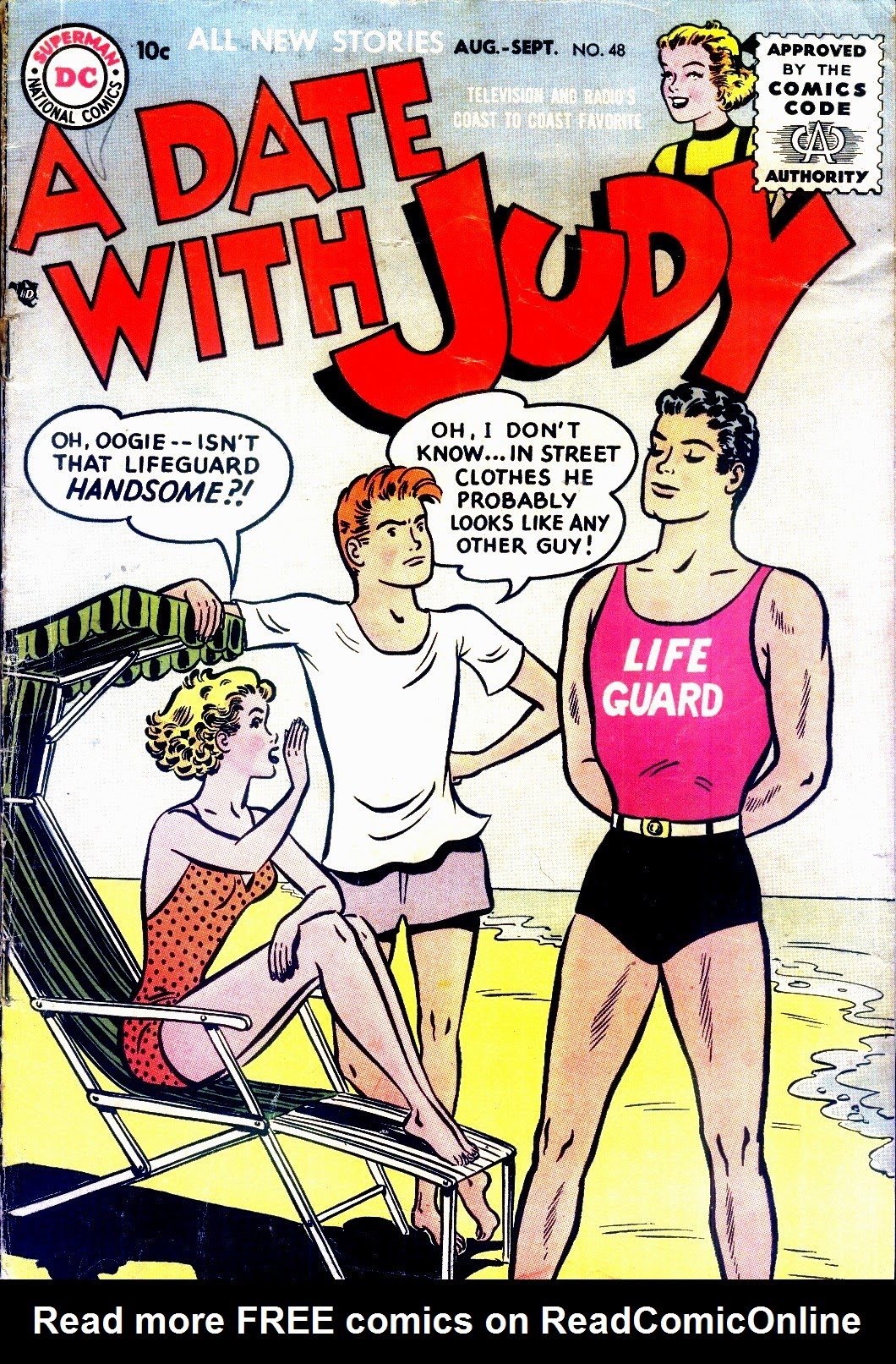Read online A Date with Judy comic -  Issue #48 - 1
