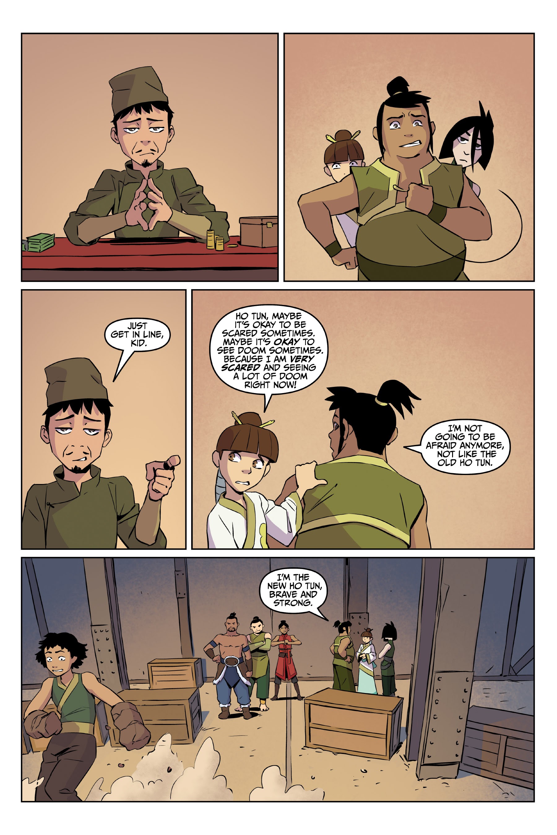 Read online Nickelodeon Avatar: The Last Airbender - Toph Beifong's Metalbending Academy comic -  Issue # TPB - 50