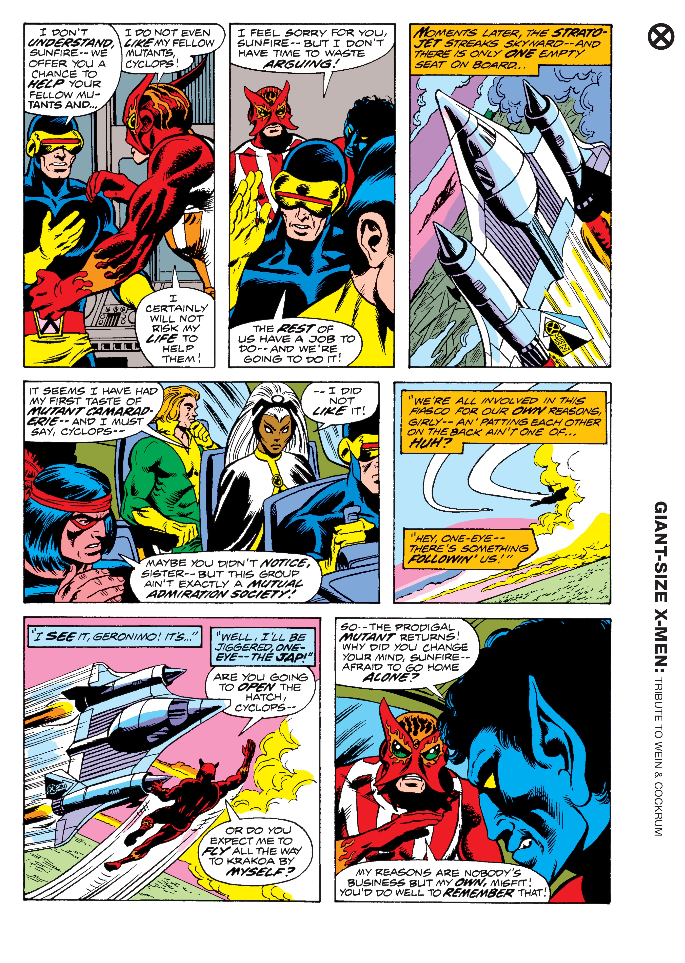 Read online Giant-Size X-Men: Tribute To Wein & Cockrum Gallery Edition comic -  Issue # TPB (Part 1) - 62