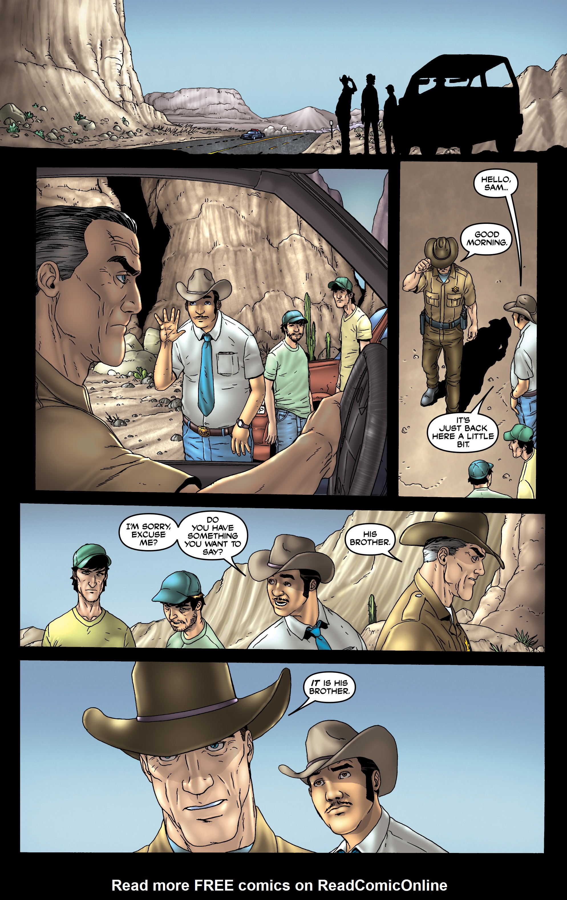 Read online Garth Ennis' 303 comic -  Issue #4 - 5