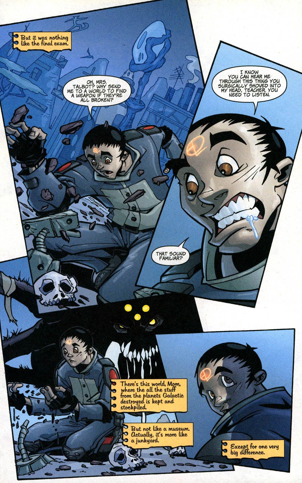 Read online Galactic comic -  Issue #2 - 6