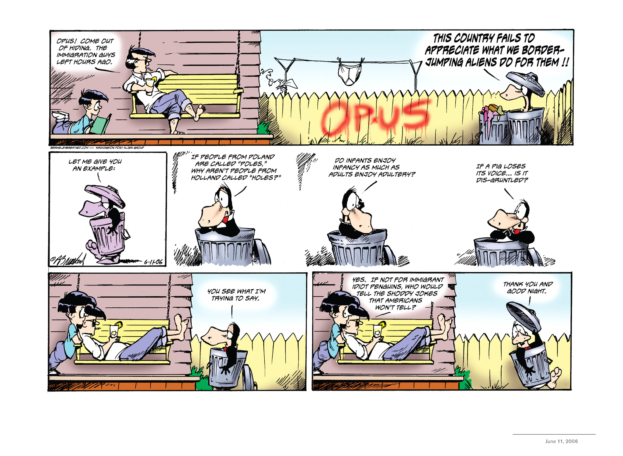 Read online Opus Complete Sunday Strips From 2003-2008 comic -  Issue # TPB (Part 2) - 40