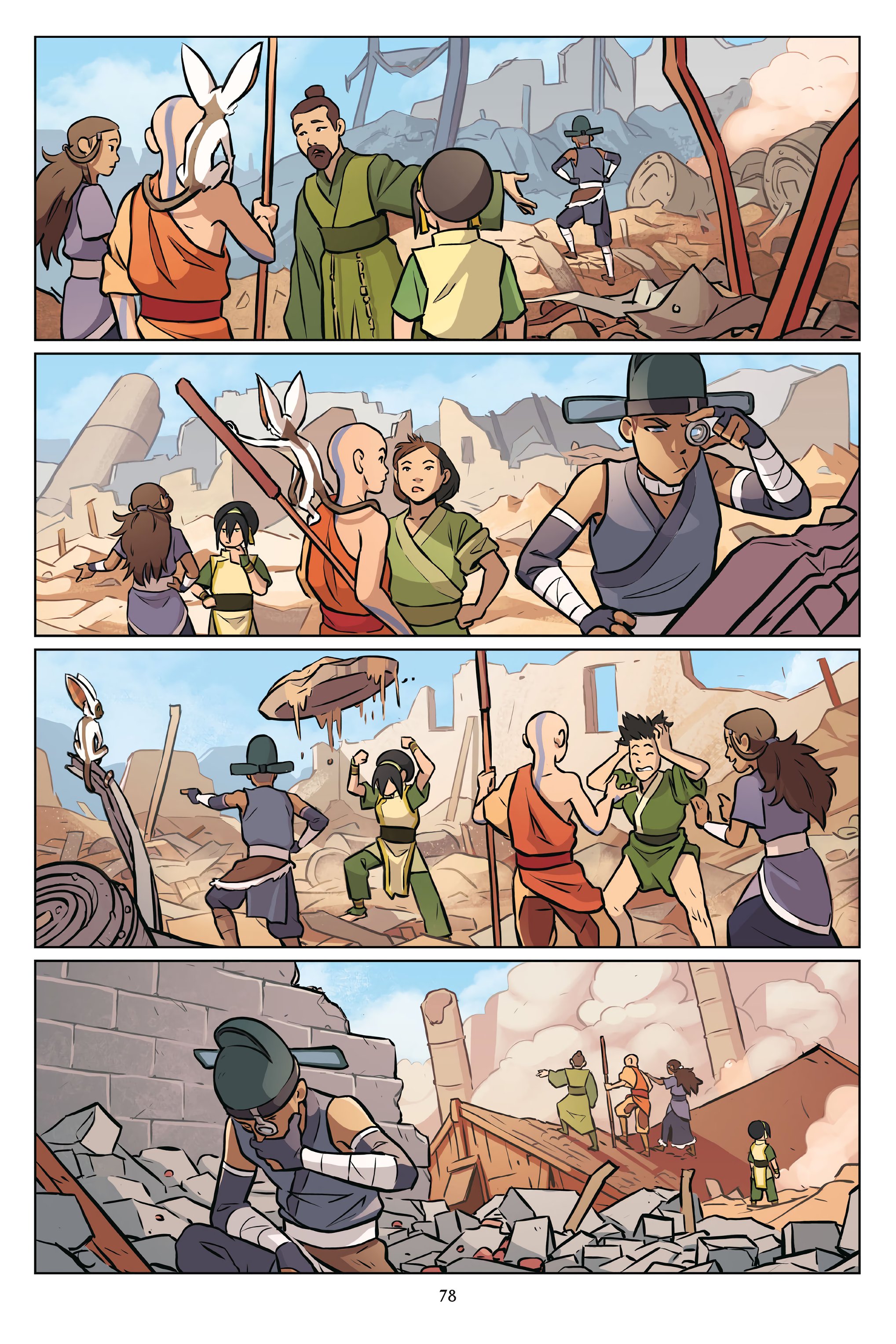 Read online Nickelodeon Avatar: The Last Airbender - Imbalance comic -  Issue # _Omnibus (Part 1) - 79