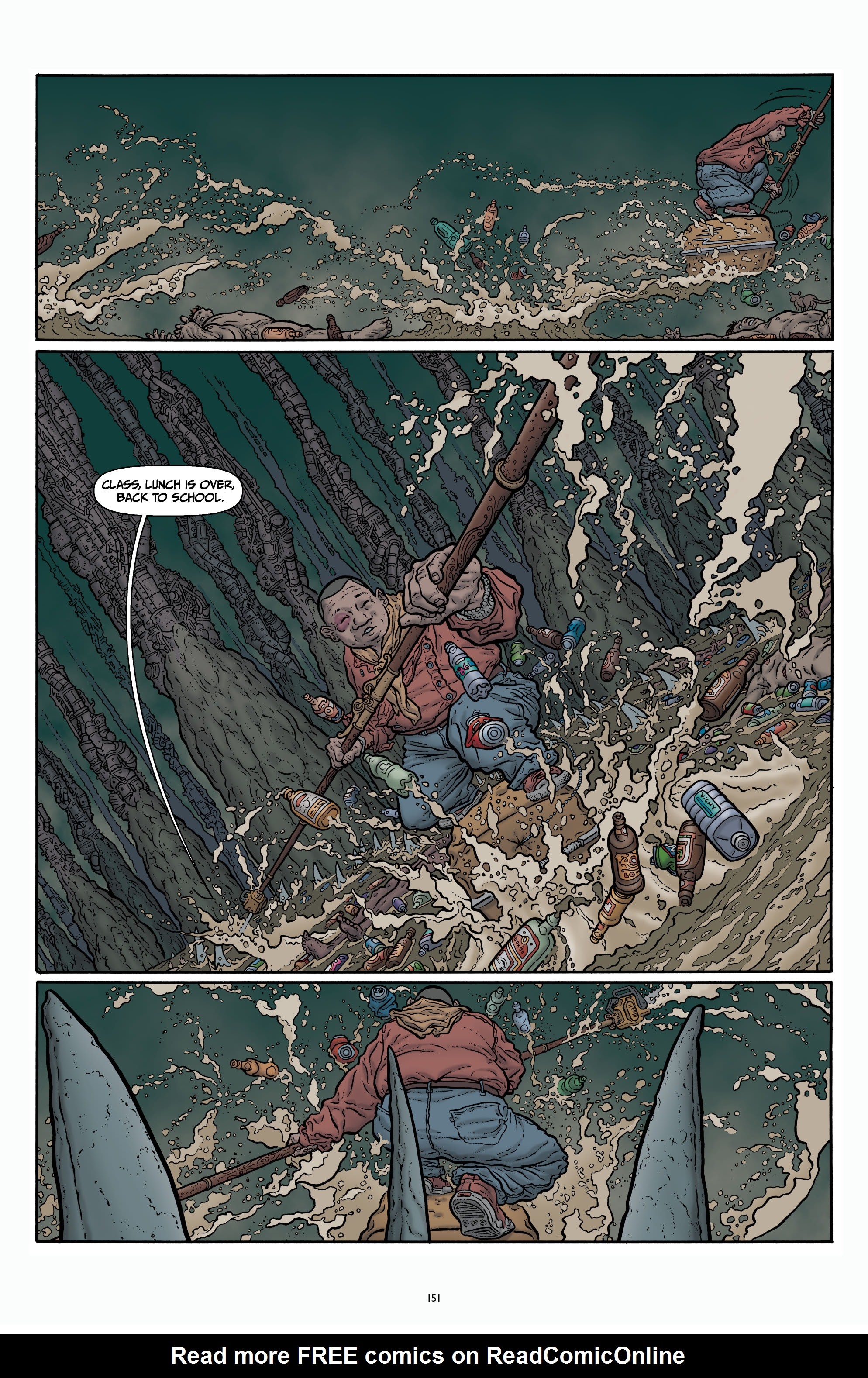 Read online Shaolin Cowboy comic -  Issue # _Start Trek (Part 2) - 19