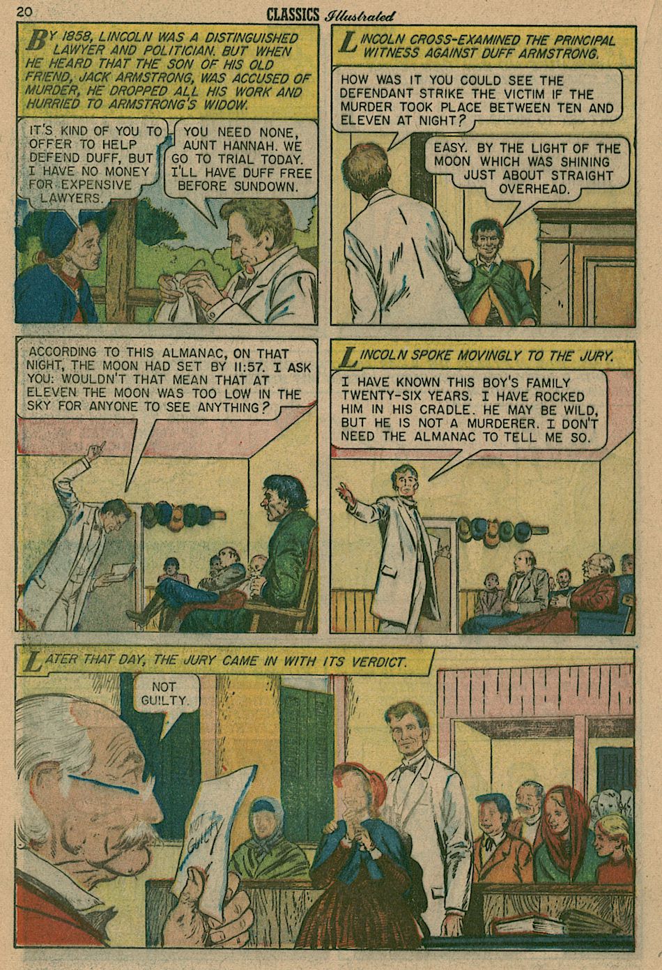 Read online Classics Illustrated comic -  Issue #142 - 21