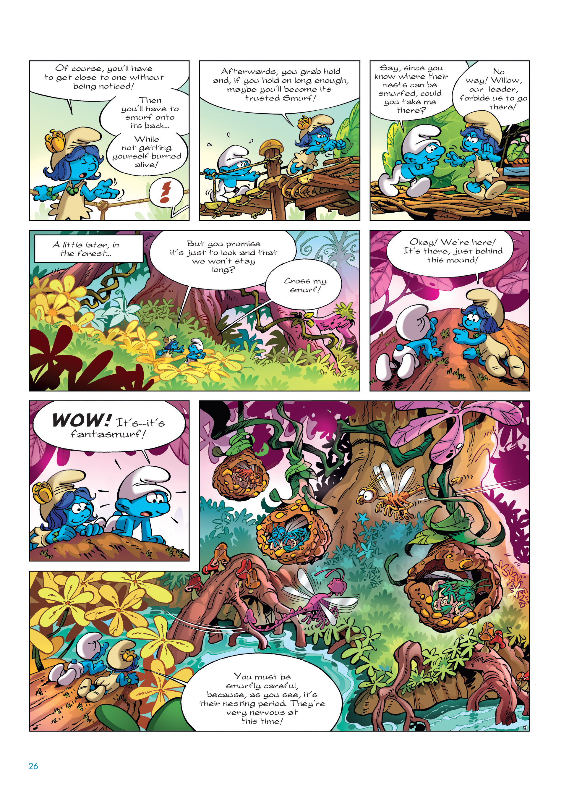 Read online Smurfs: The Village Behind The Wall comic -  Issue #1 - 26