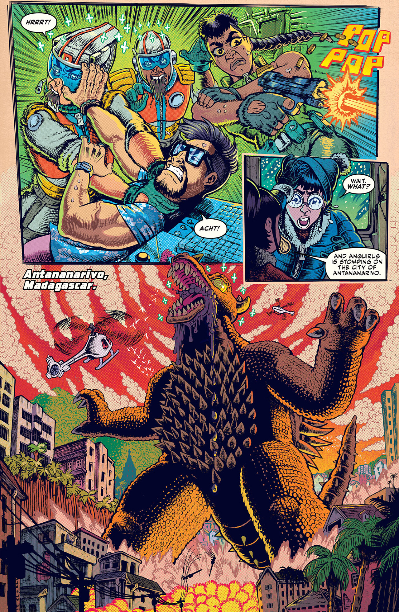 Read online Godzilla: War for Humanity comic -  Issue #2 - 16