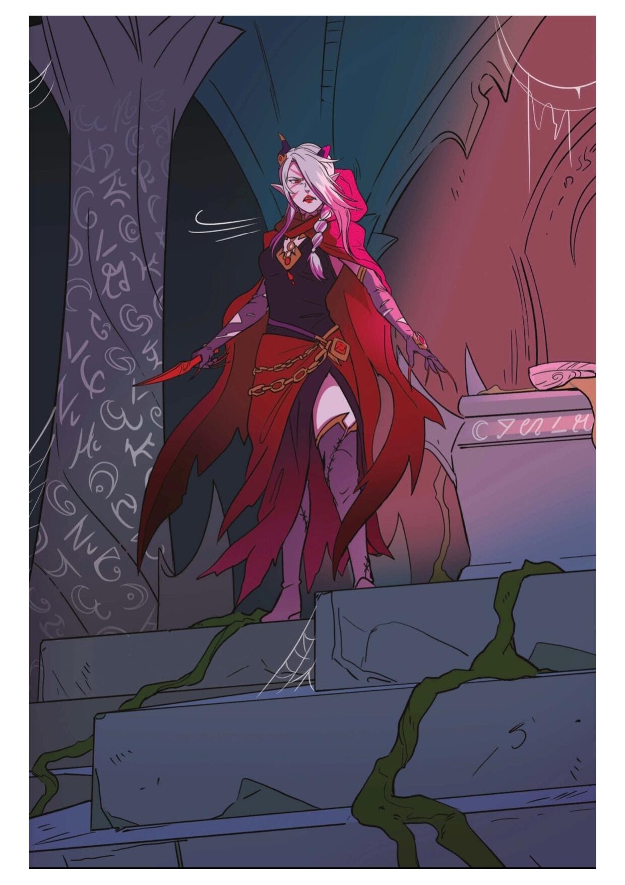 Read online The Dragon Prince: Bloodmoon Huntress comic -  Issue # TPB - 84