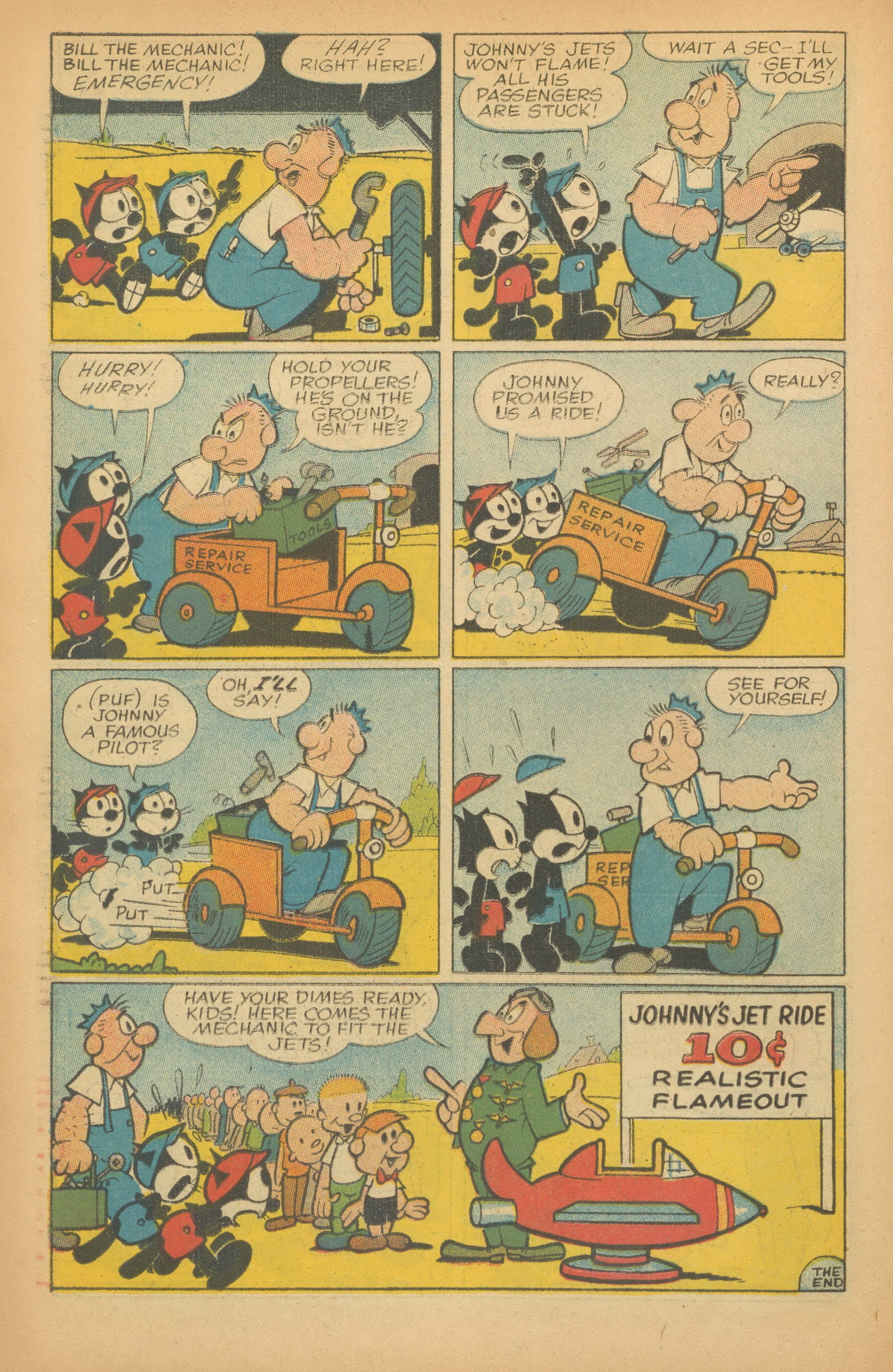 Read online Felix the Cat (1955) comic -  Issue #90 - 32