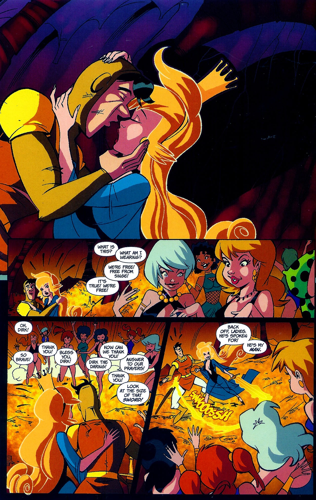 Read online Dragon's Lair (2006) comic -  Issue #4 - 22