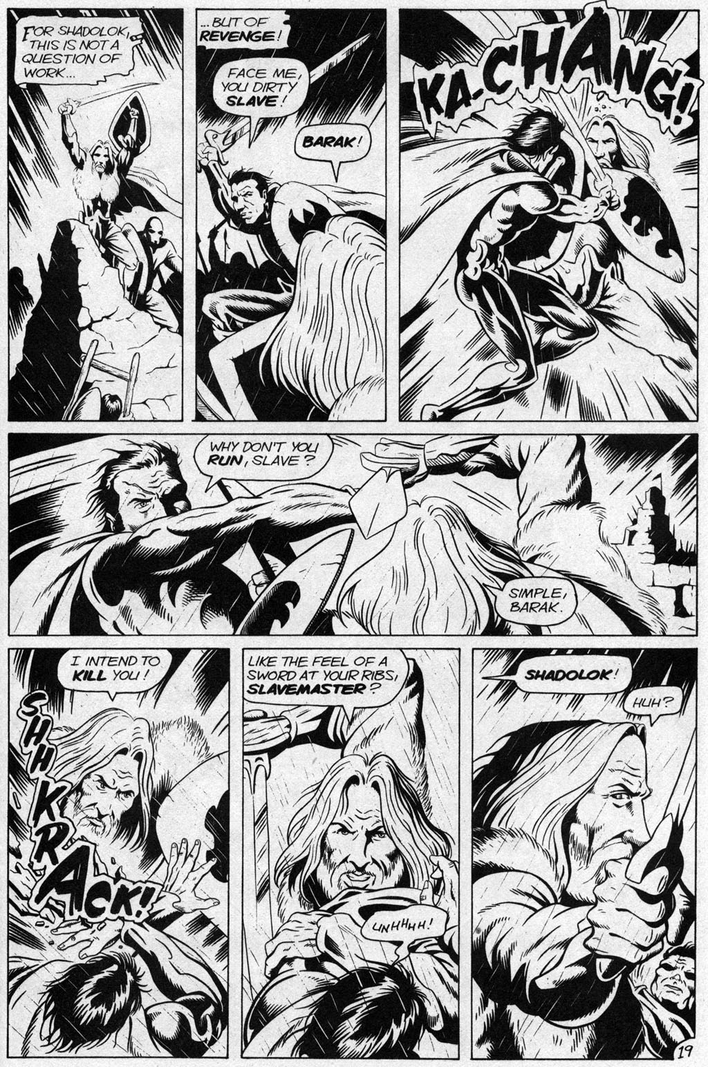 Read online Adventurers (1989) comic -  Issue #5 - 19