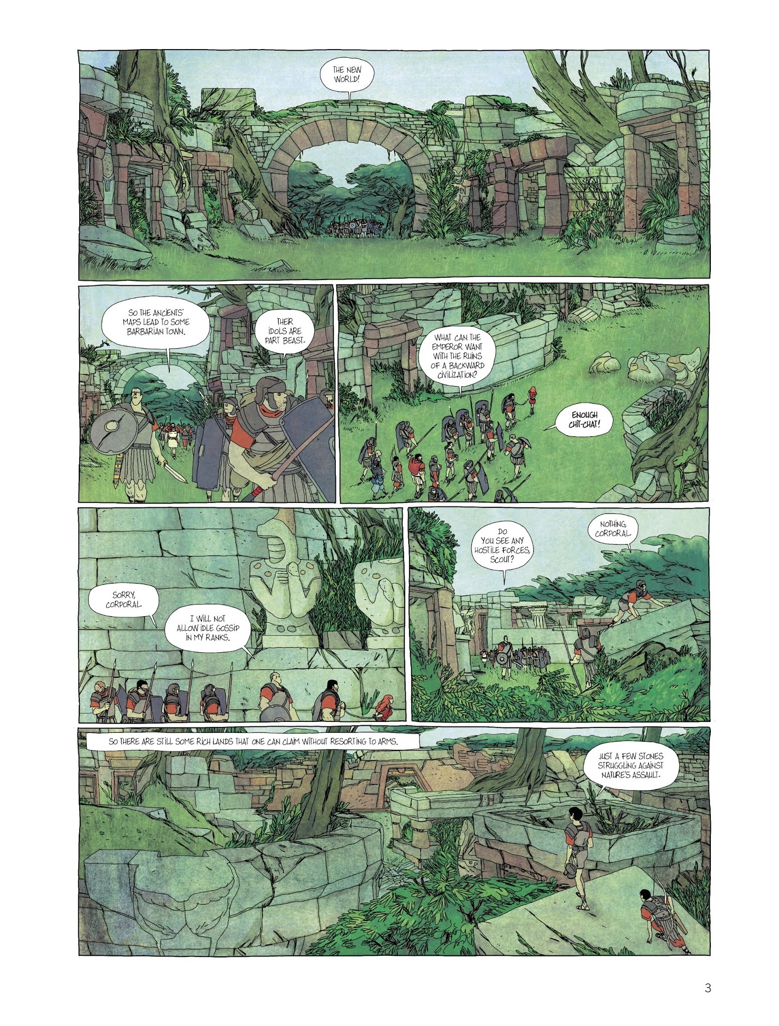 Read online For the Empire comic -  Issue #3 - 3