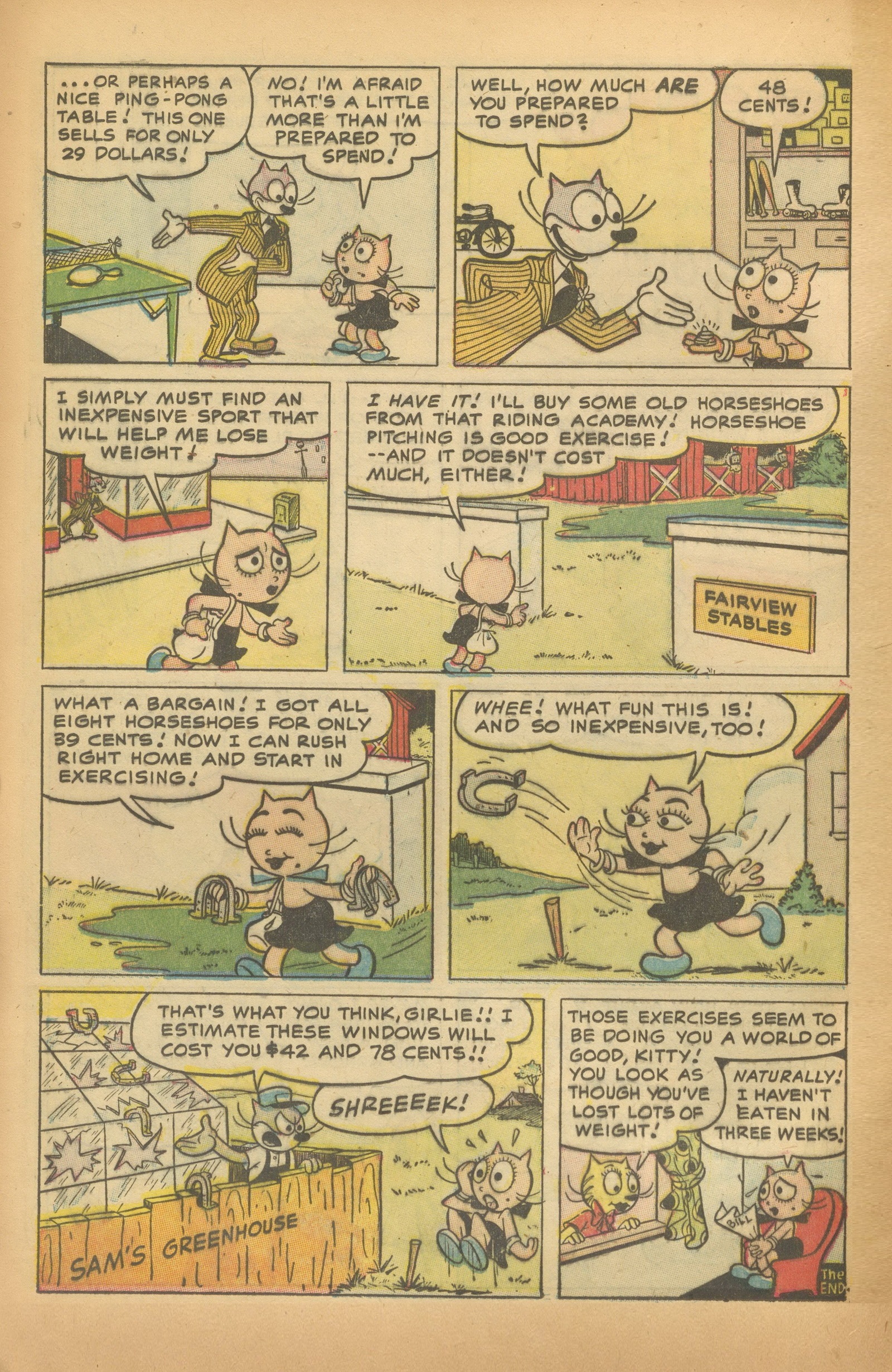 Read online Felix the Cat (1955) comic -  Issue #62 - 14