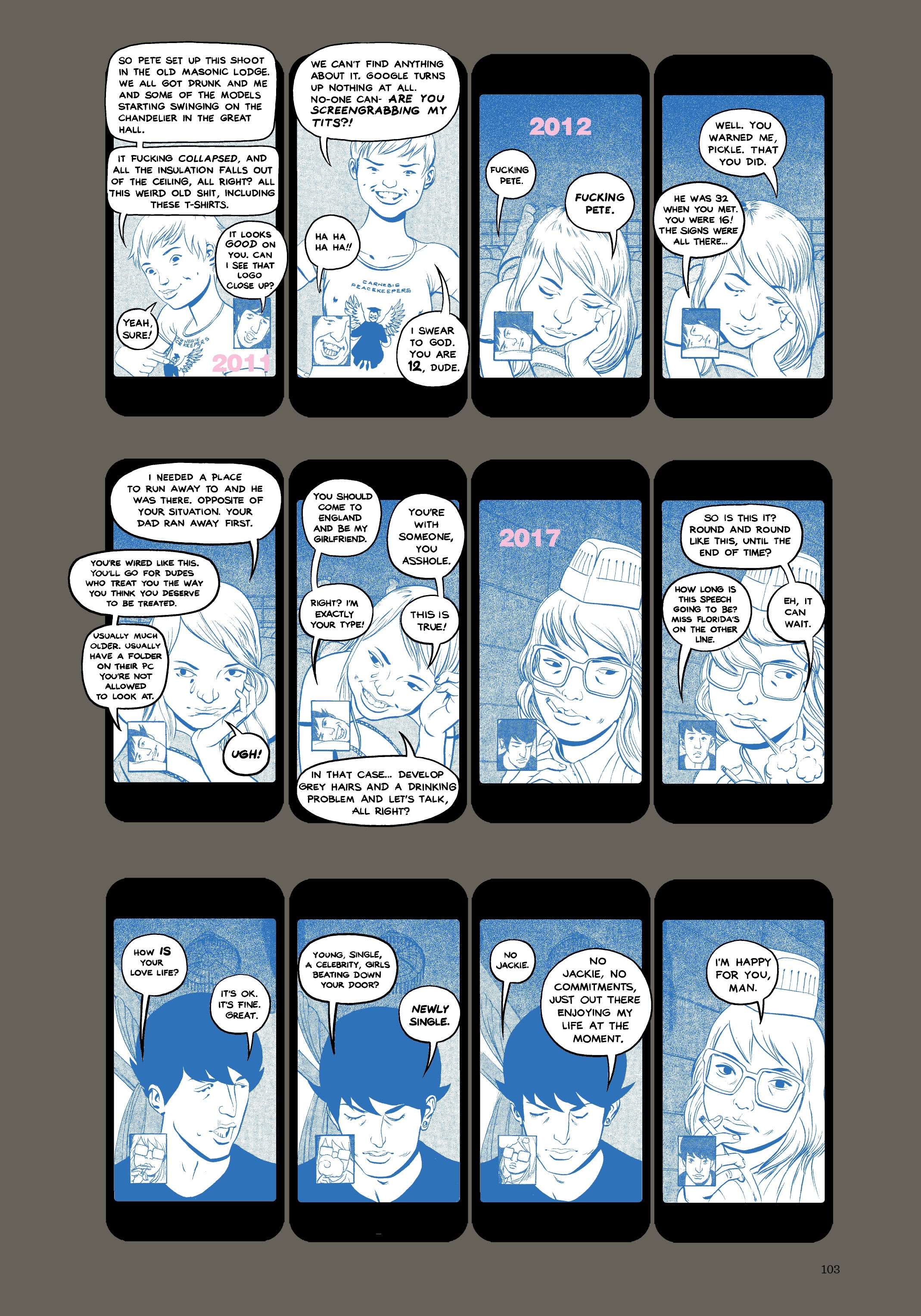 Read online Now: The New Comics Anthology comic -  Issue #9 - 101